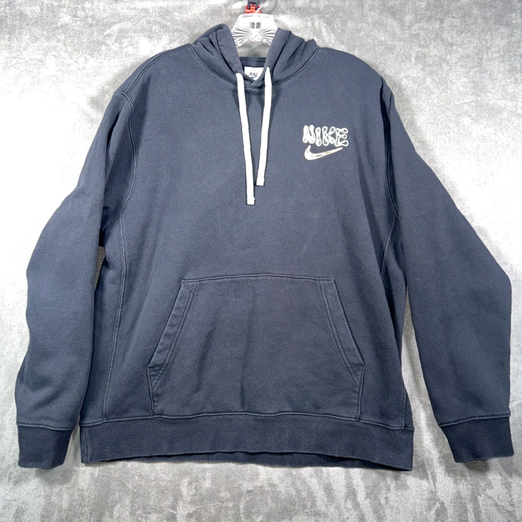 Nike Nike Sportswear Hoodie Mens Black Large DM2249-010 Sweatshirt Pullover Hooded Size US L / EU 52-54 / 3 - 3 Thumbnail