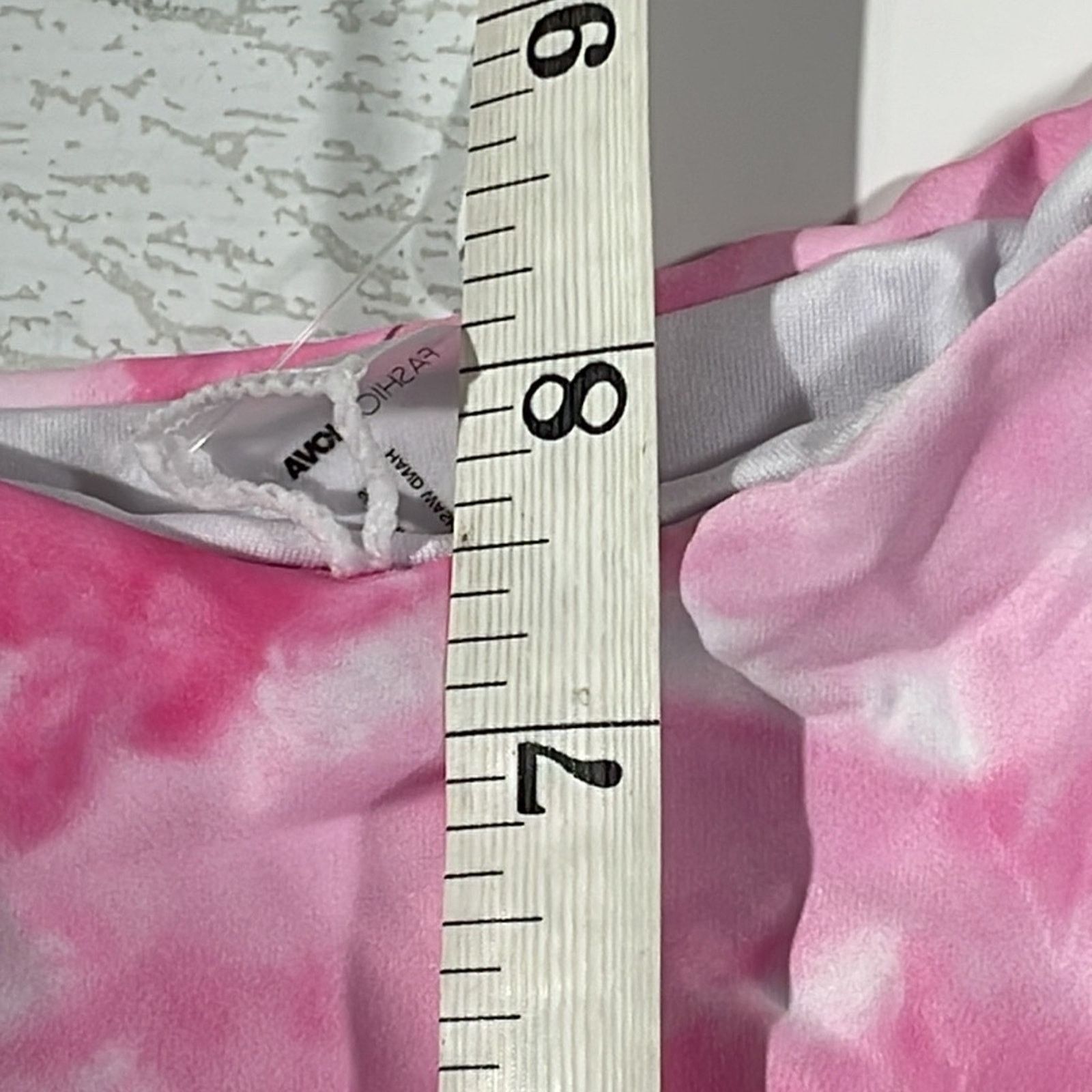 Fashion Nova Fashion Nova Cotton Candy Skies Tie Dye Bikini Set Large NWT Size ONE SIZE - 5 Thumbnail