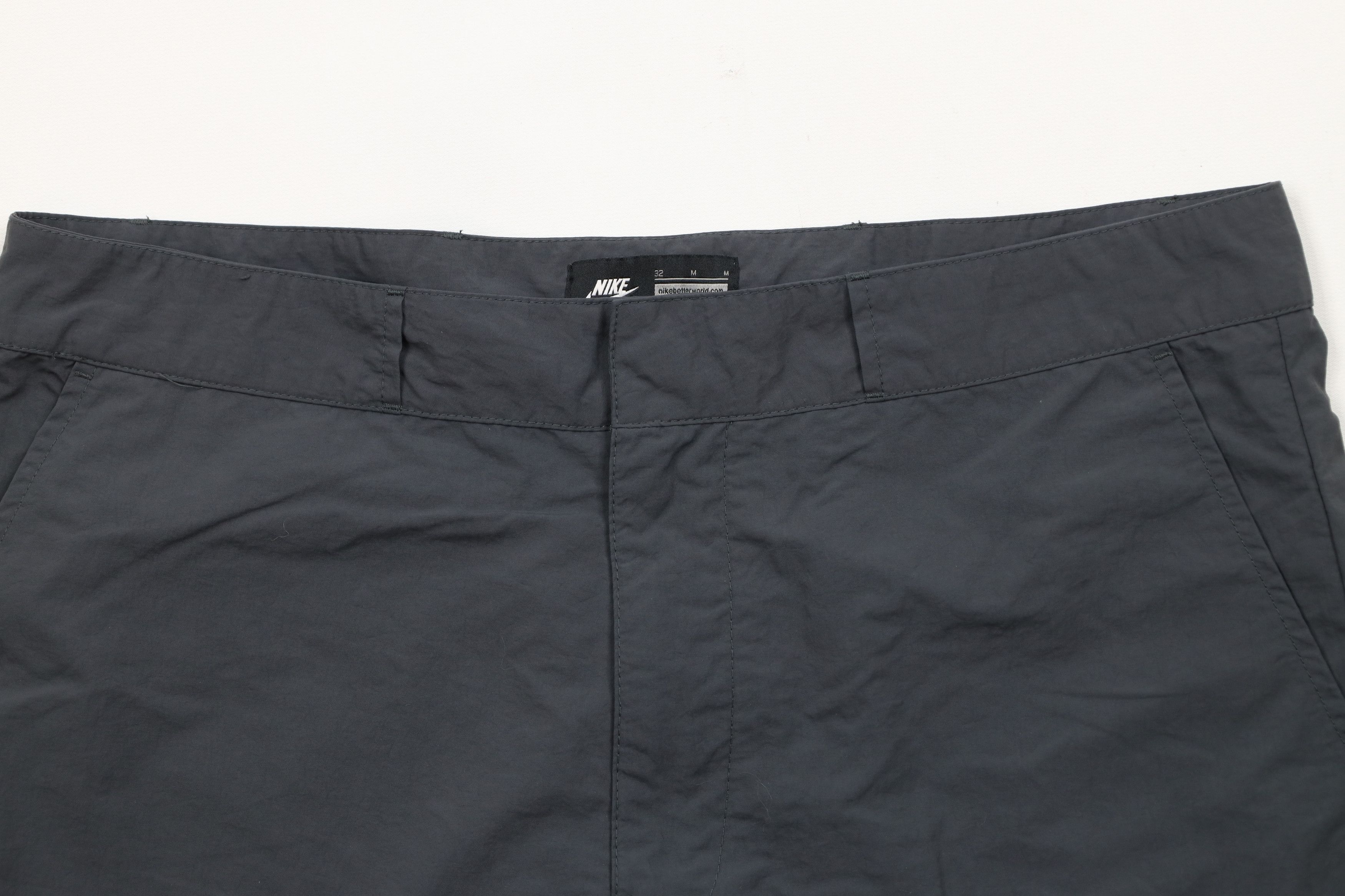 Nike × Vintage Vintage Y2K Nike SB Skateboarding Skateboard Shorts Gray Size US 32 / EU 48 - 2 Thumbnail