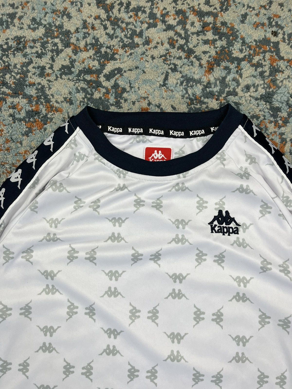 Kappa × Vintage Vintage y2k Kappa long sleeve jersey tee Tommy Cash Size US M / EU 48-50 / 2 - 4 Thumbnail