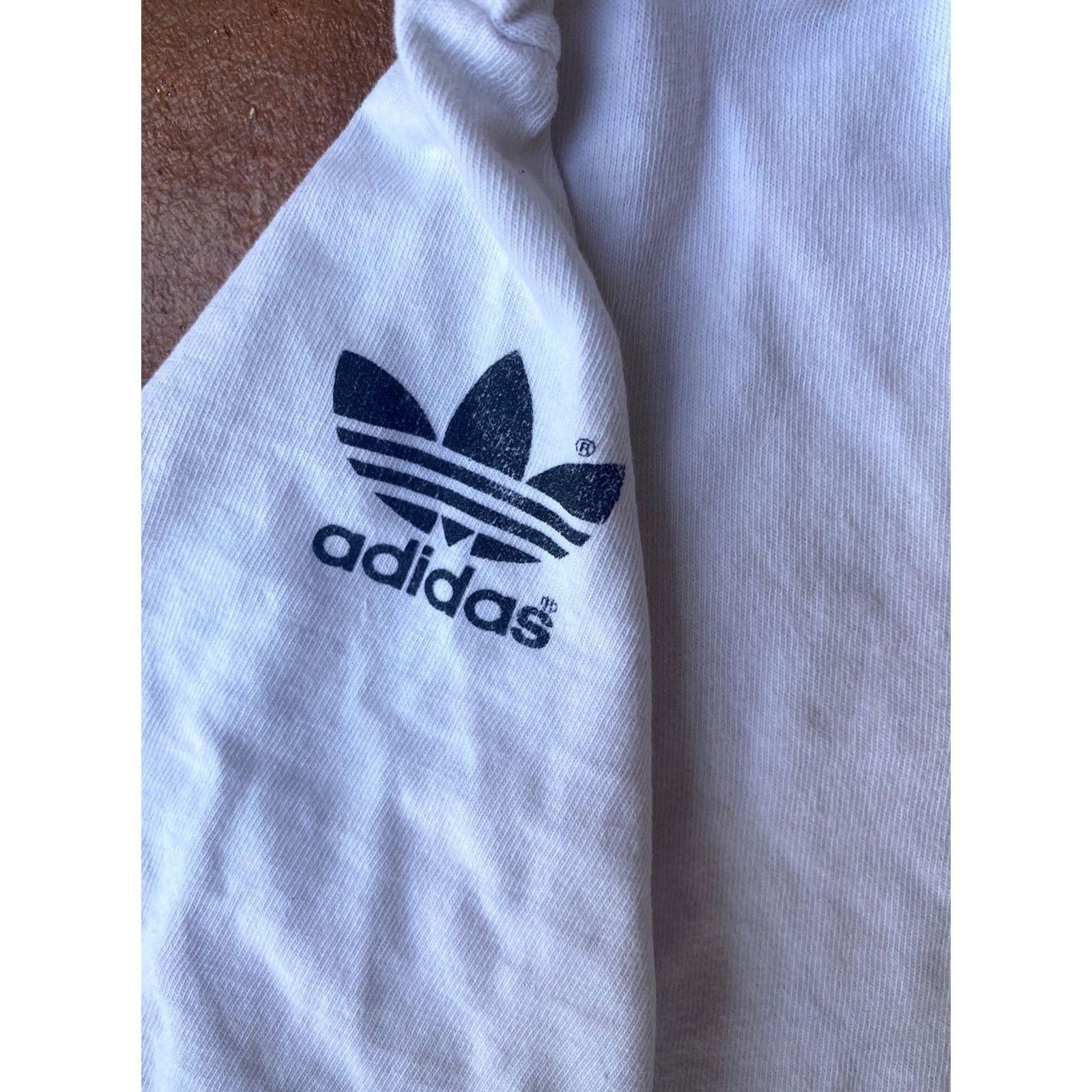 Vintage VINTAGE 90s Adidas Lou Gehrig 50th Anniversary Als White T Shirt Large Size US L / EU 52-54 / 3 - 5 Thumbnail