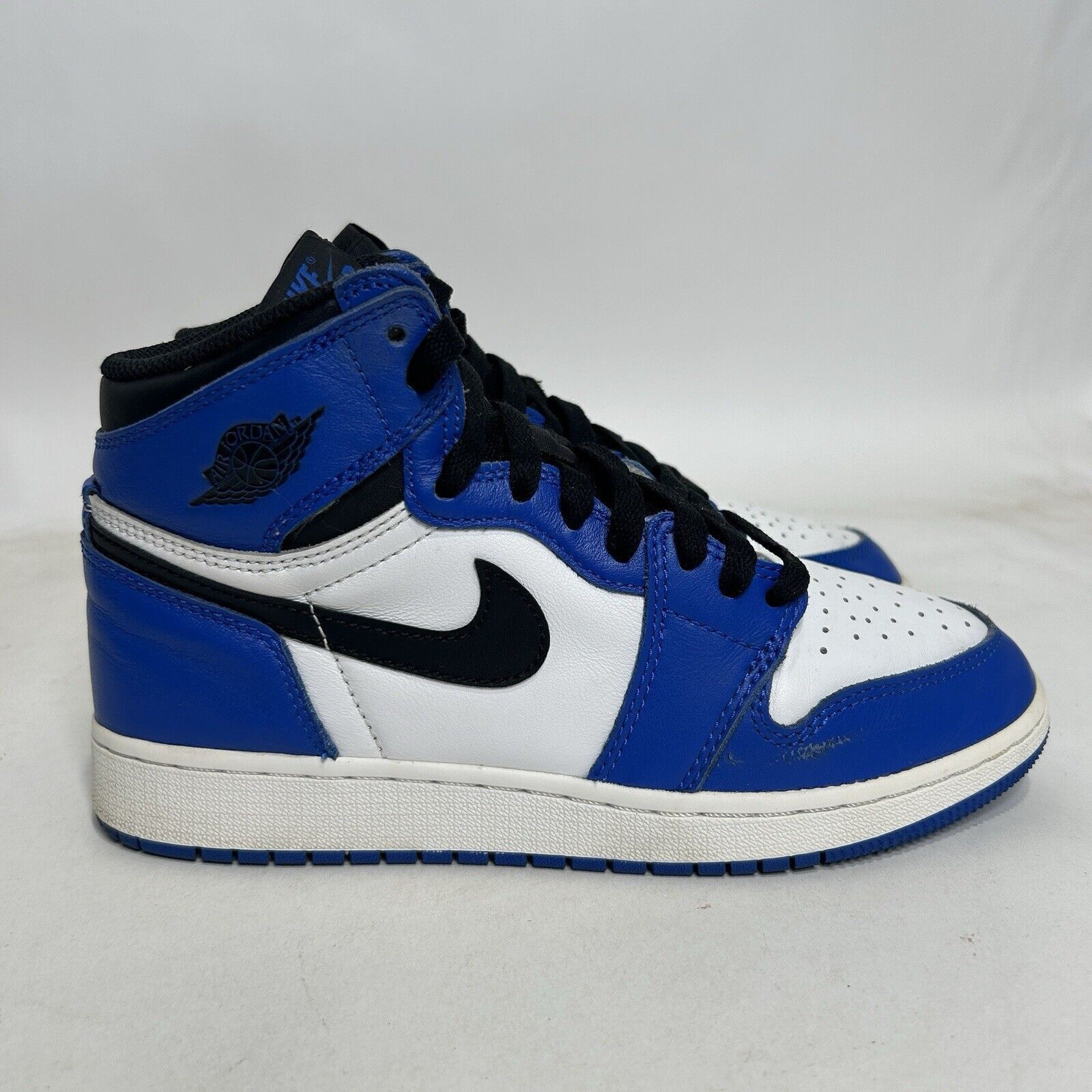 Nike Nike Air Jordan 1 Retro High OG BG “Game Royal” 2024 Size US 7 / IT 37 - 4 Thumbnail