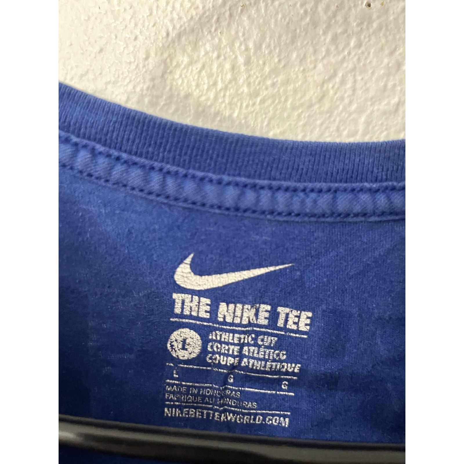 Nike VINTAGE Nike Shirt Adult Large Blue NY Giants Jersey Tee Mens NFL Size US L / EU 52-54 / 3 - 2 Thumbnail