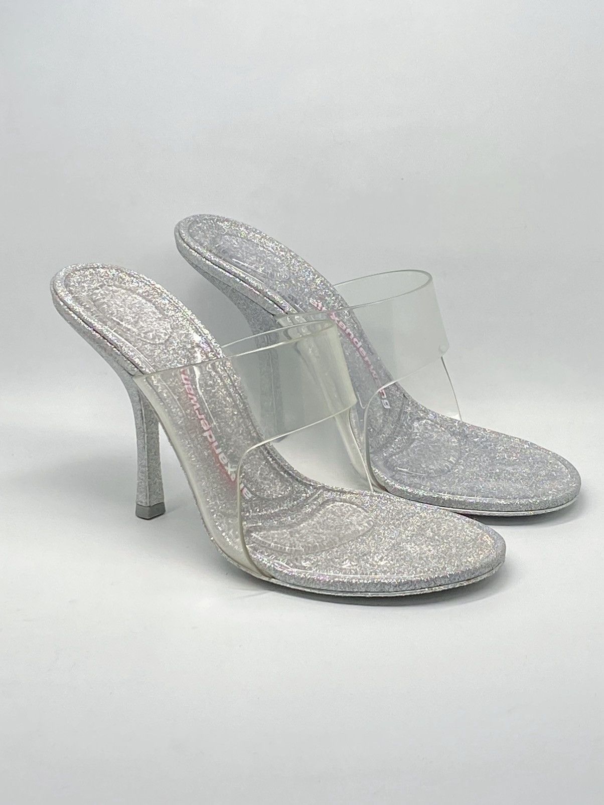 Alexander Wang Alexander Wang Glitter Stiletto Sandals size 39 Size US 9 / IT 39 - 6 Thumbnail