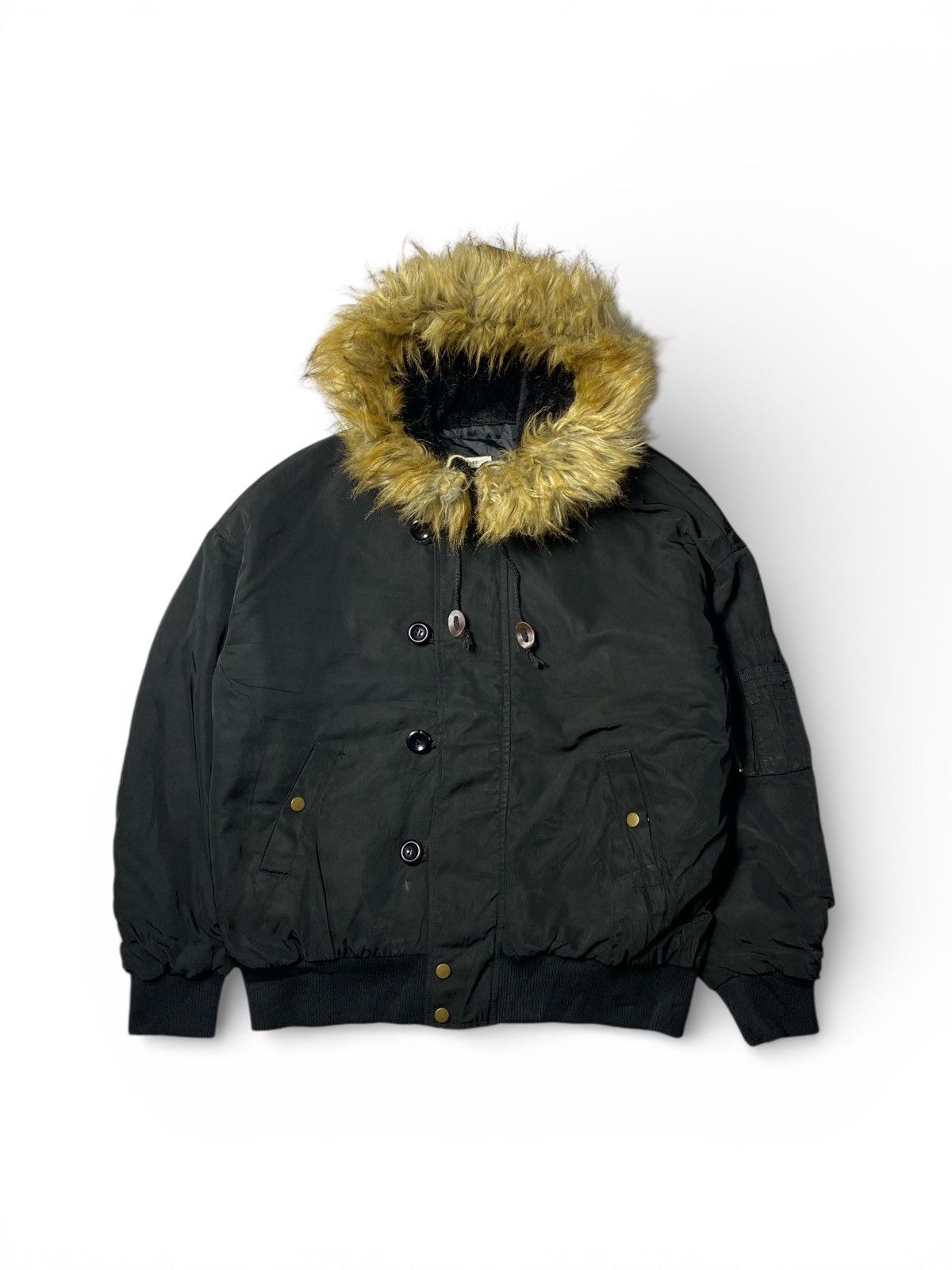 If Six Was Nine N2B Jacket Fur Racoon LGB Style Size US L / EU 52-54 / 3 - 1 Thumbnail