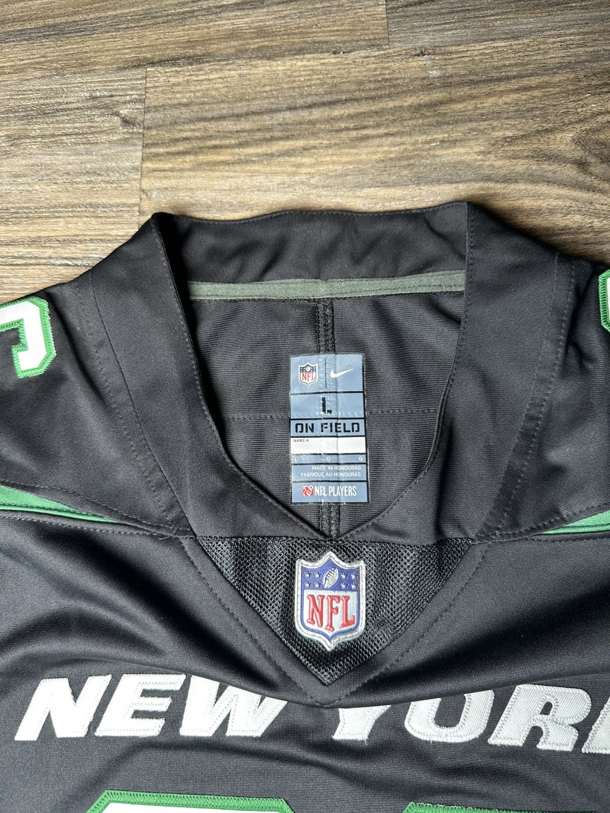 NFL × Nike Nike NFL On Field Apparel New York Jets LeVeon Bell 26 Black Size US L / EU 52-54 / 3 - 4 Thumbnail