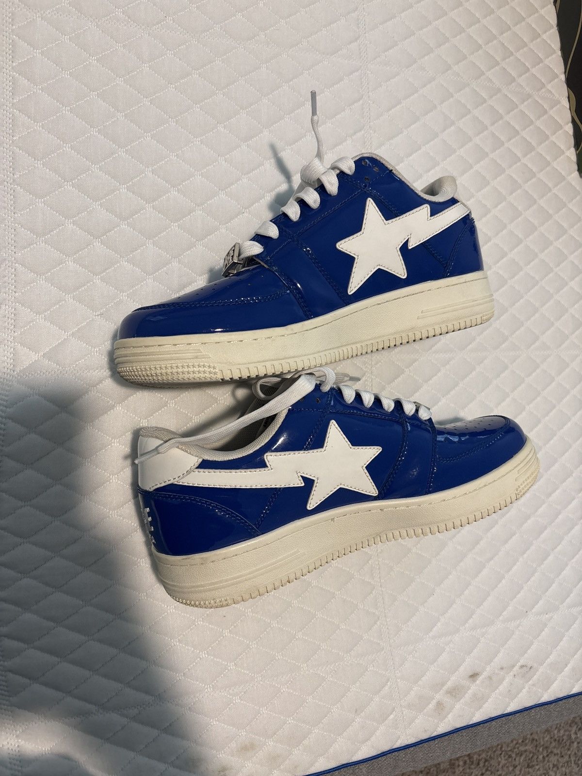 Bape Bapesta Low M2 Blue Size US 9 / EU 42 - 10 Thumbnail