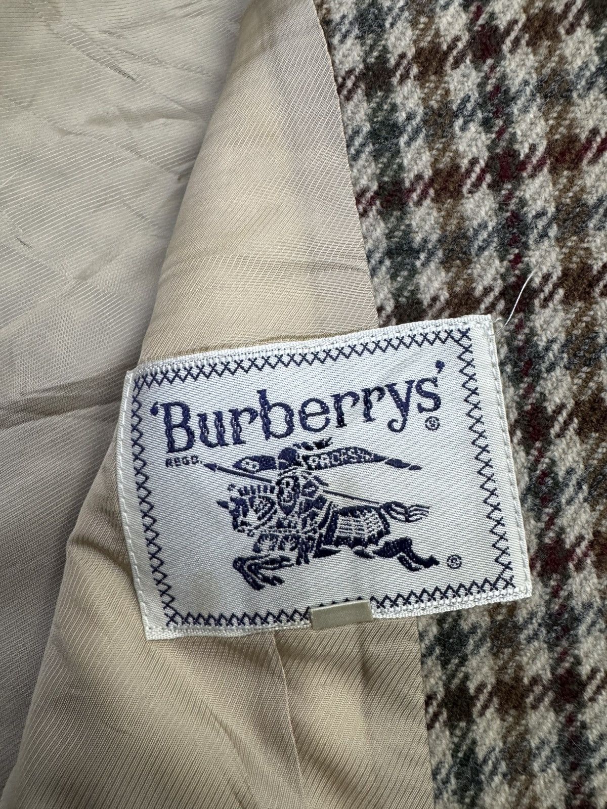 Burberry Prorsum Vintage Burberrys Wool Blazer Coat Size M / US 6-8 / IT 42-44 - 7 Thumbnail