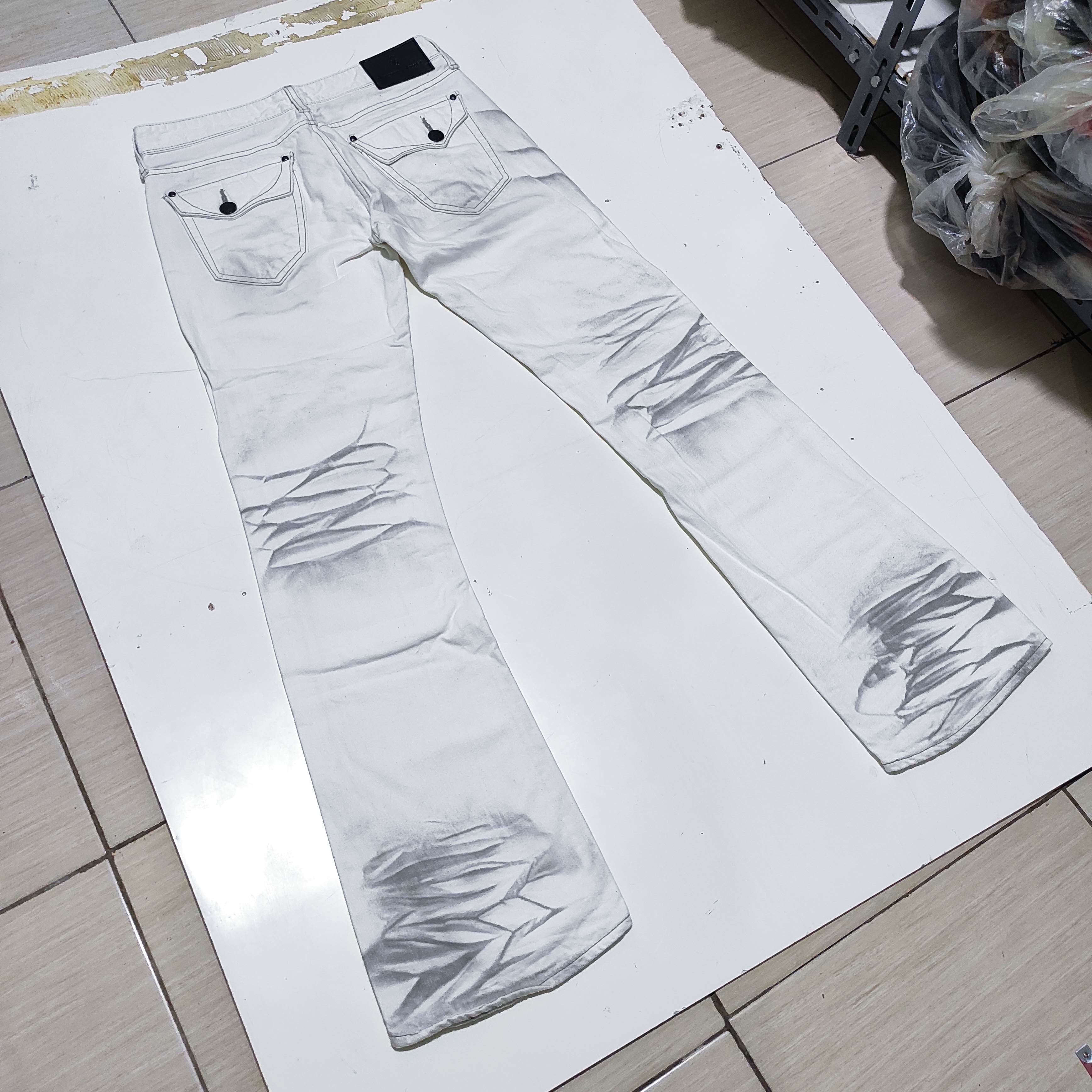 14th Addiction FLARE🔥 MURDER LICENSE Smokes Whiskers Denim Size US 30 / EU 46 - 15 Thumbnail