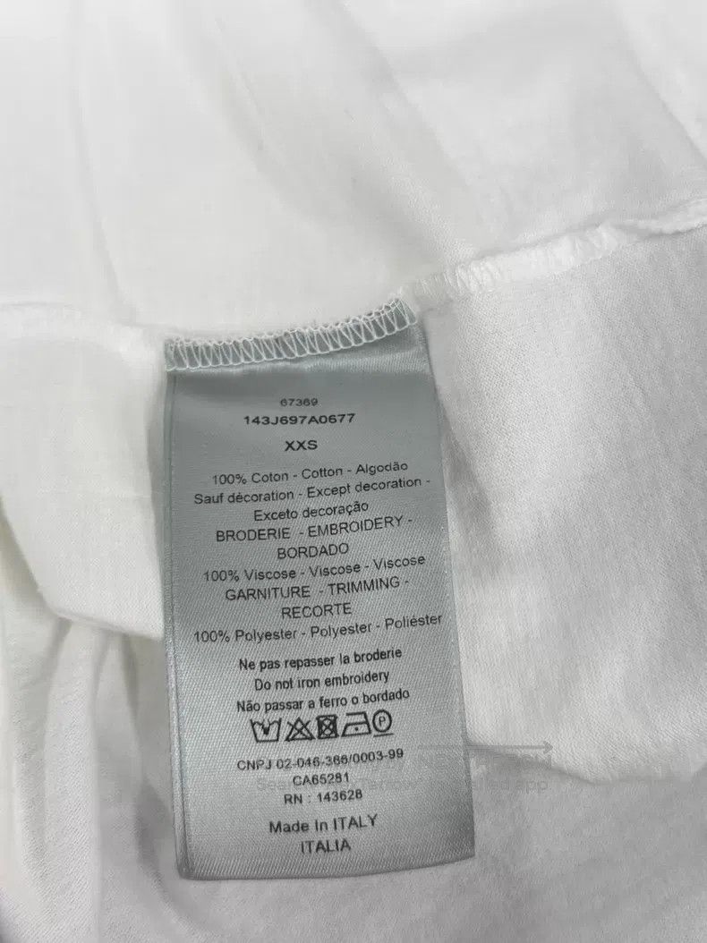 Dior Dior Co-branded embroidered alphabet playing cards short s Size US XXS / EU 40 - 4 Thumbnail