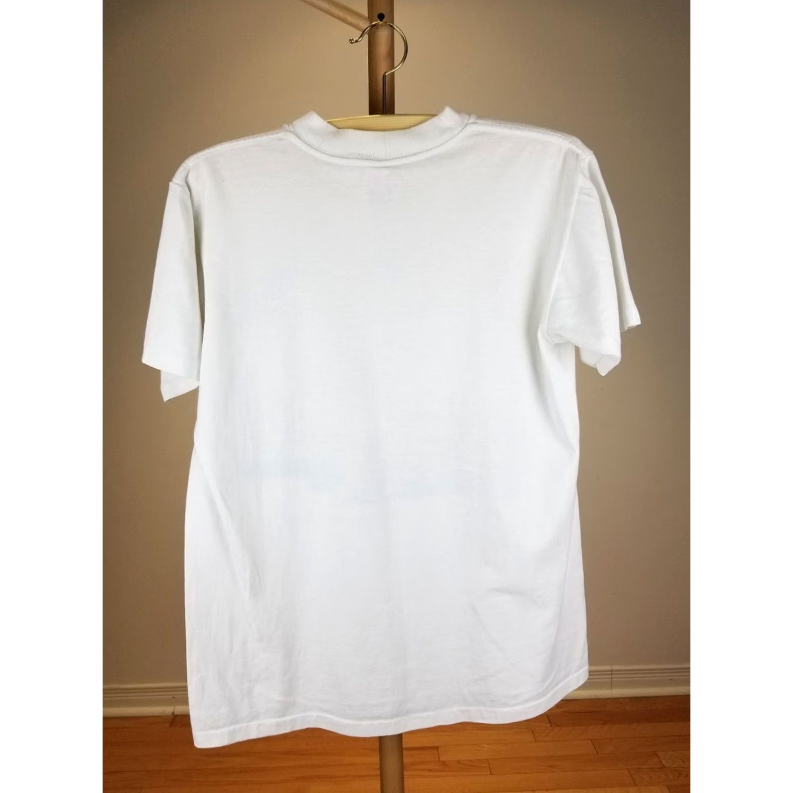 Vintage VINTAGE 80' ALLEGANY STATE PARK ANIMALS SINGLE STITCH WHITE T-SHIRT SZ LARGE MEN Size US L / EU 52-54 / 3 - 6 Thumbnail