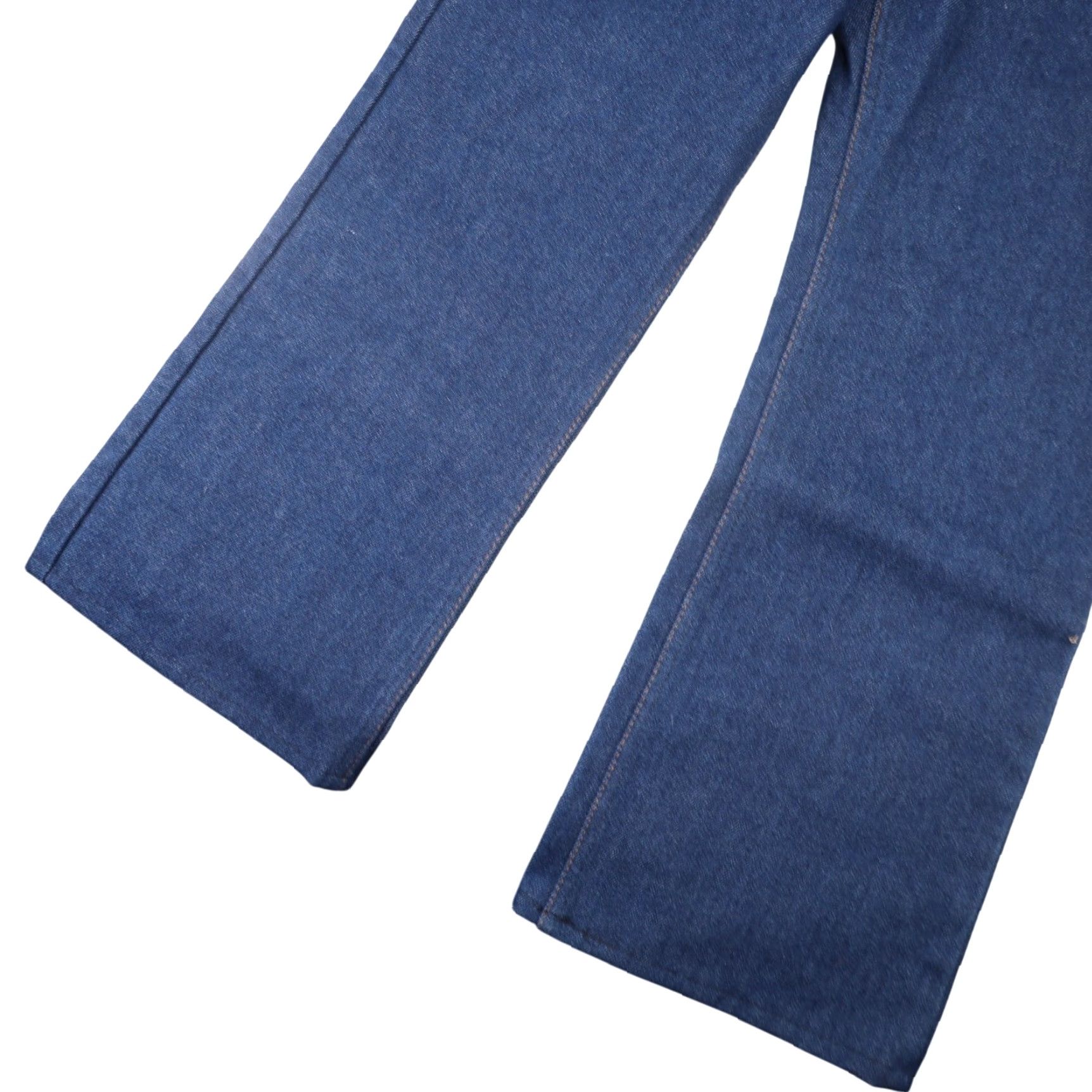 JCPenney VINTAGE JCPenney Jeans Denim True Vintage Mens 33x30 Blue Flared Pocket Jeans Mens Regular 9/10 Blue Size US 33 - 4 Thumbnail