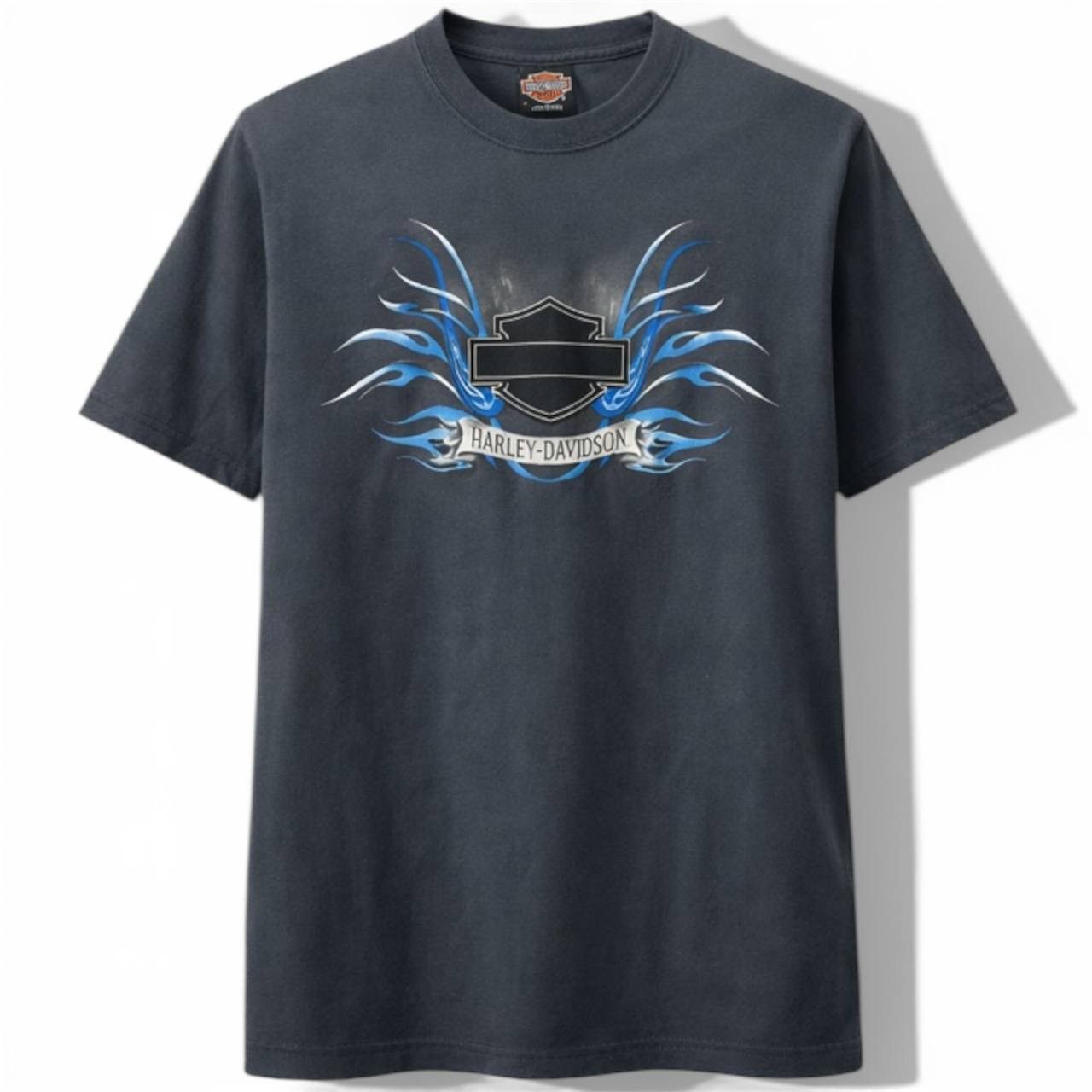 Harley Davidson 2001 HARLEY-DAVIDSON VINTAGE HANES AMERICAN EAGLE T SHIRT L Size US L / EU 52-54 / 3 - 1 Thumbnail