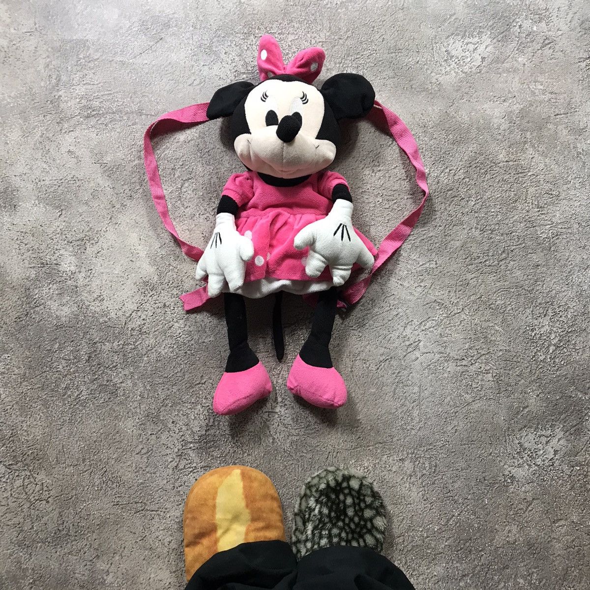 Vintage Vintage Y2K Mickey Mouse Plush Toy Coquette Pink Baggy OS Size ONE SIZE - 2 Thumbnail
