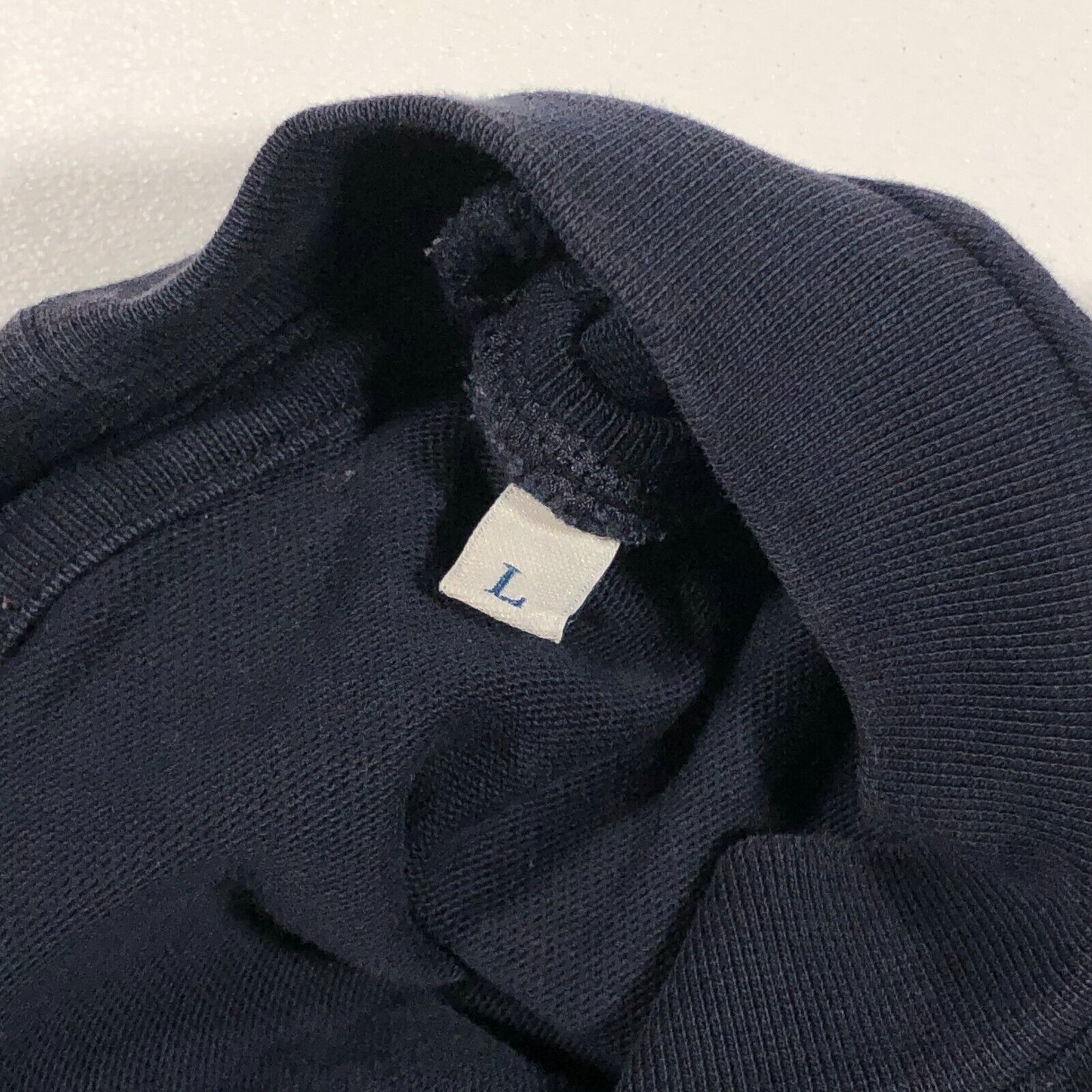 Moncler Moncler Signature Script Logo Navy Pocket Tee Size Large L Size US L / EU 52-54 / 3 - 5 Thumbnail
