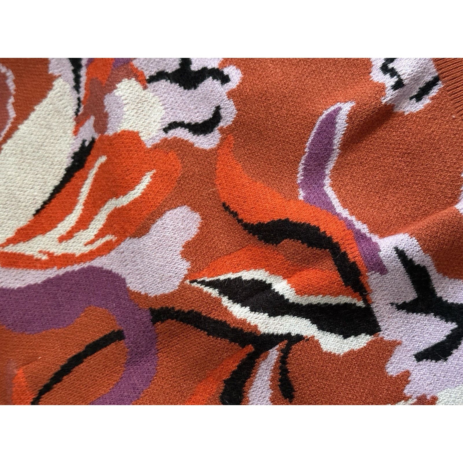 Anthropologie Maeve Boat Neck Floral Sweater Anthropologie Women's XXS P Size XS / US 0-2 / IT 36-38 - 5 Thumbnail