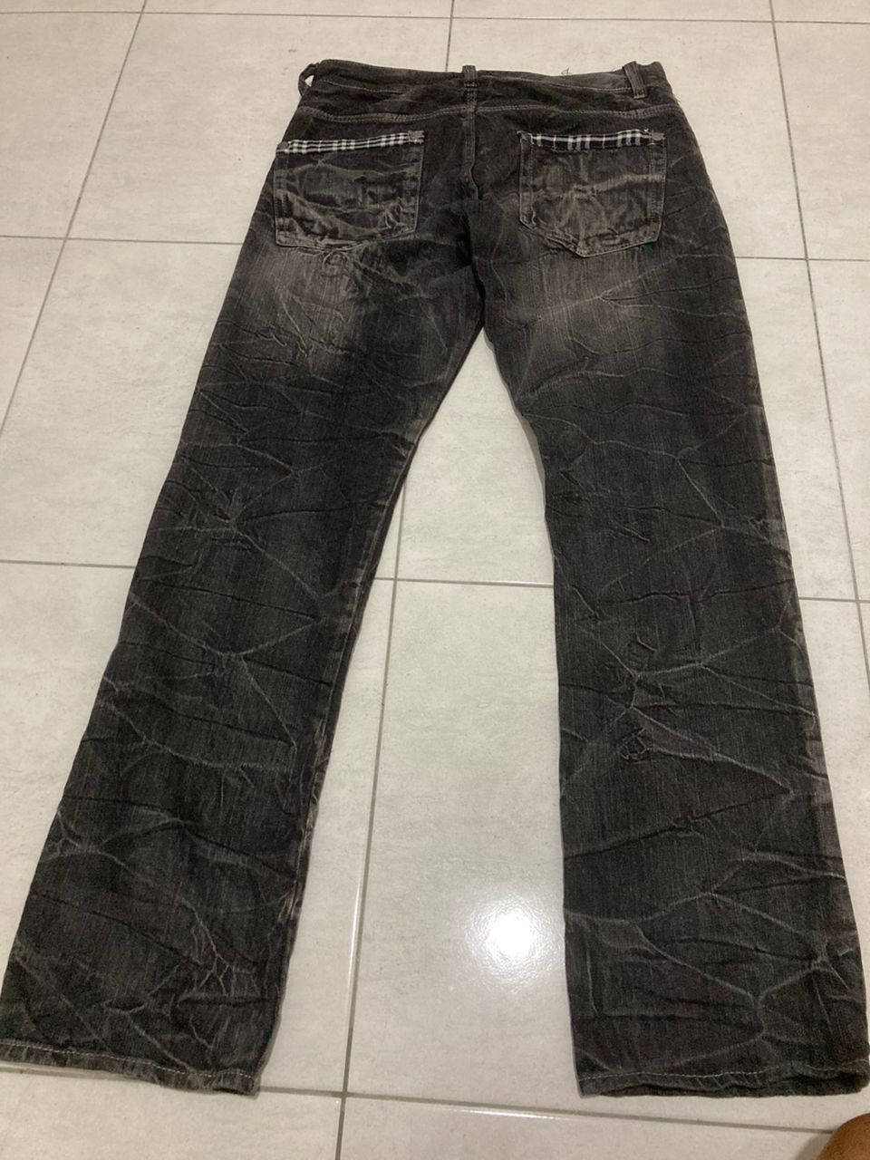 Hysteric Glamour rare Distressed Denim wild life vintage Size US 33 - 2 Thumbnail