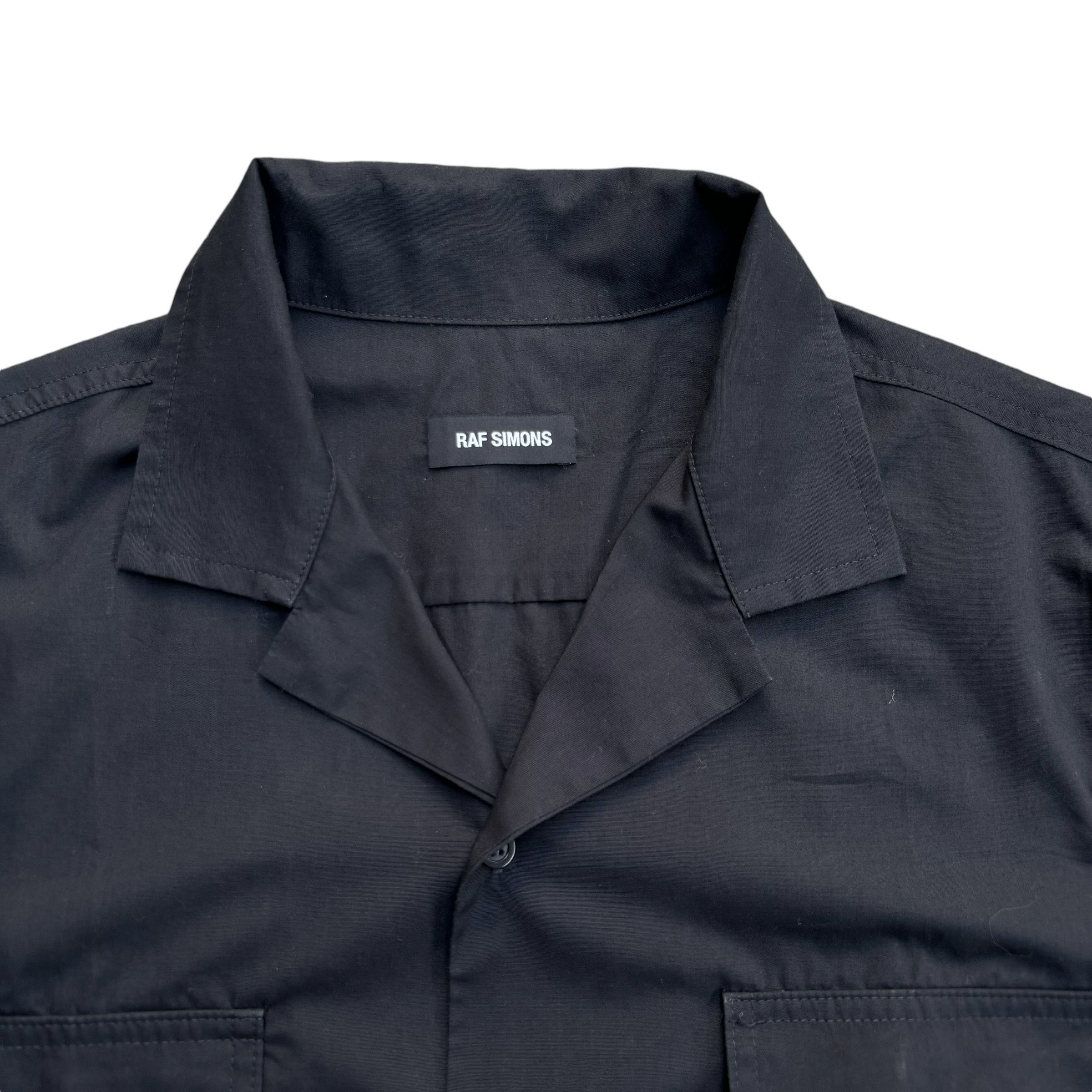 Raf Simons Raf Simons SS18 Short 2 Pockets Shirt Black Size US M / EU 48-50 / 2 - 9 Thumbnail