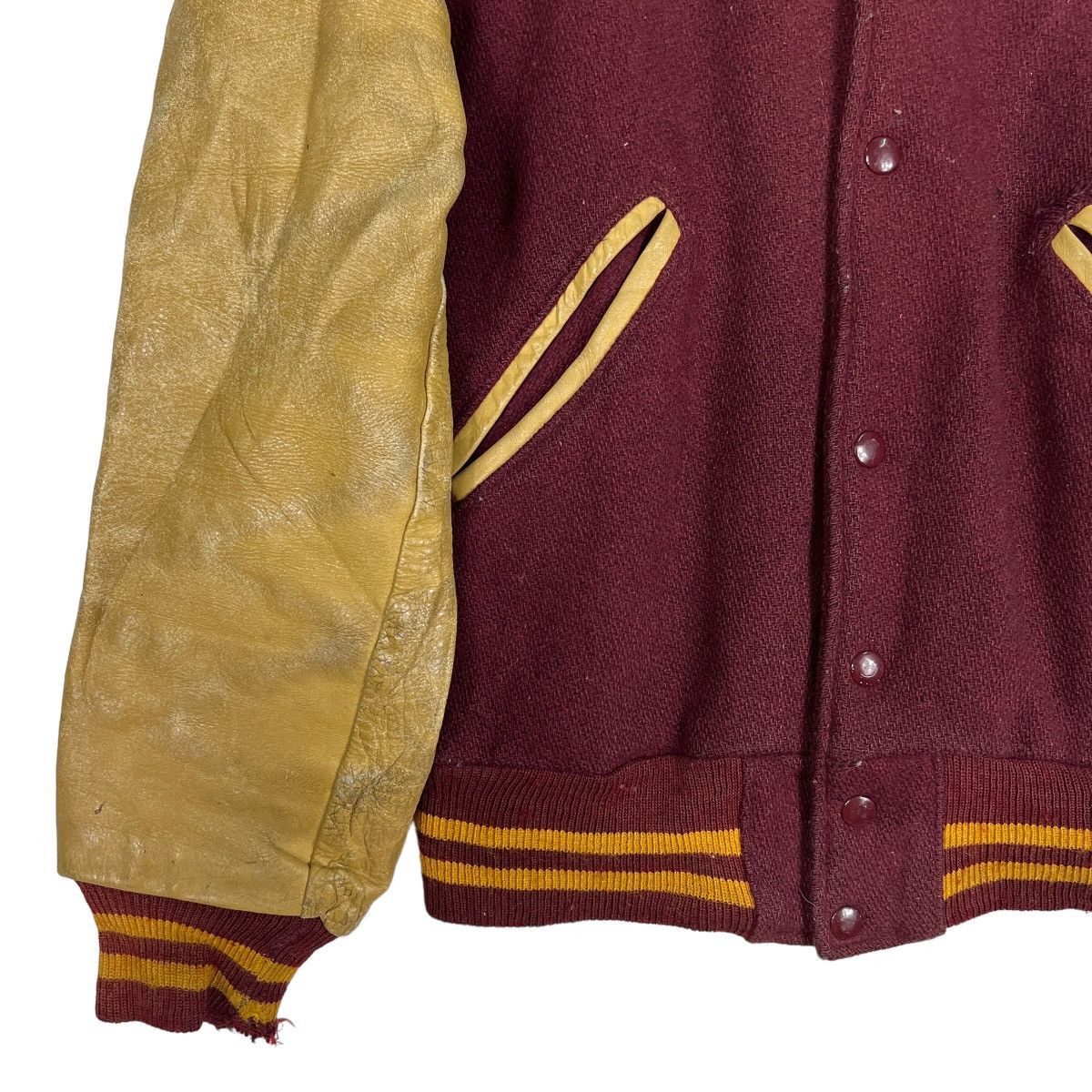 Other 🔥 50s VINTAGE VARSITY STADIUM JACKET Size US M / EU 48-50 / 2 - 4 Thumbnail