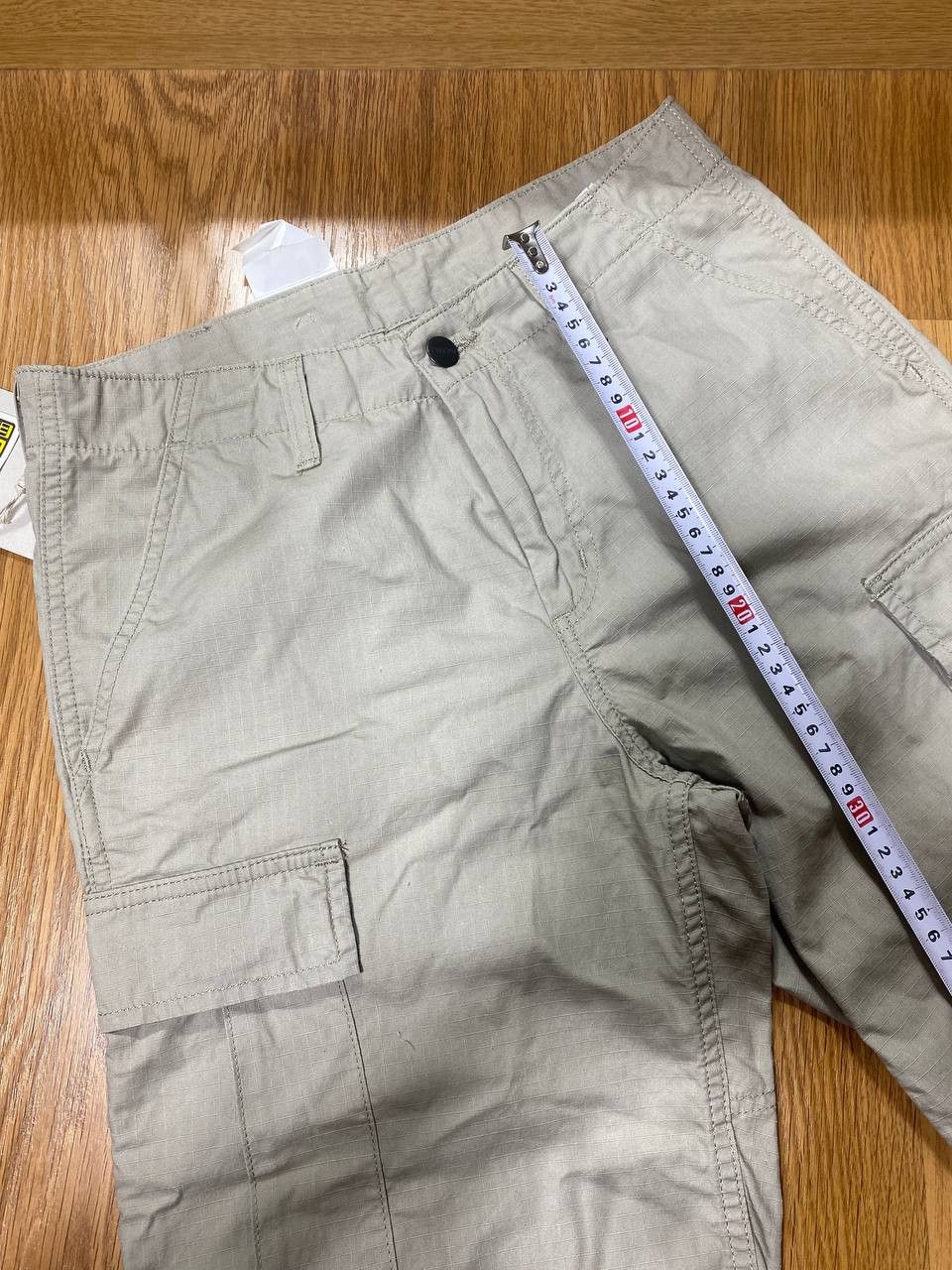 Carhartt × Vintage vintage 90s crazy faded Carhartt brown work carpenter shorts Size US 28 / EU 44 - 12 Thumbnail