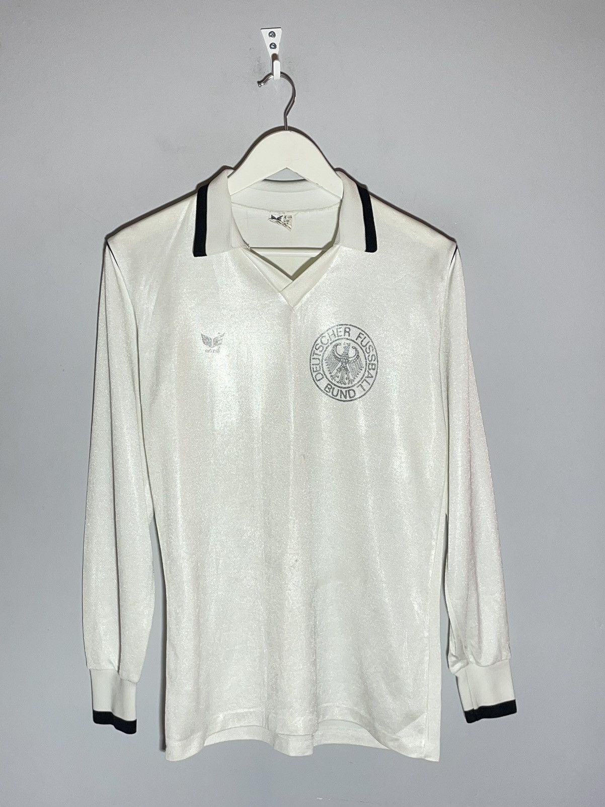 Errea × Vintage Germany 1978 Home Vintage Long Sleeve Erima Jersey Size US M / EU 48-50 / 2 - 2 Thumbnail