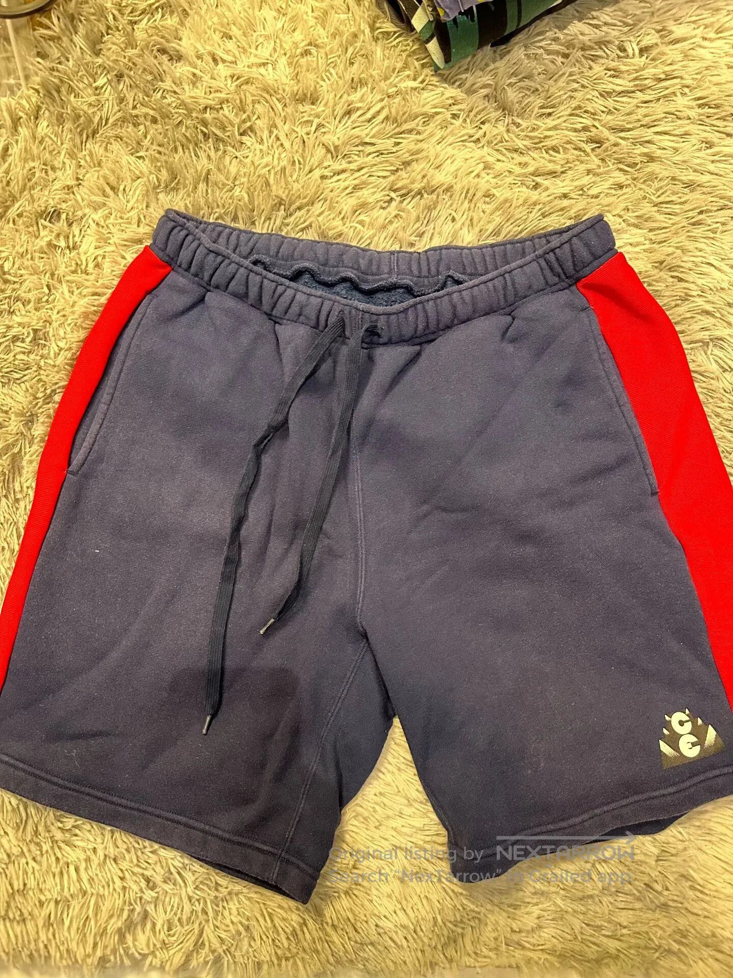 Cav Empt C.E Cavempt Red Side Shorts. Size US 30 / EU 46 - 1 Thumbnail