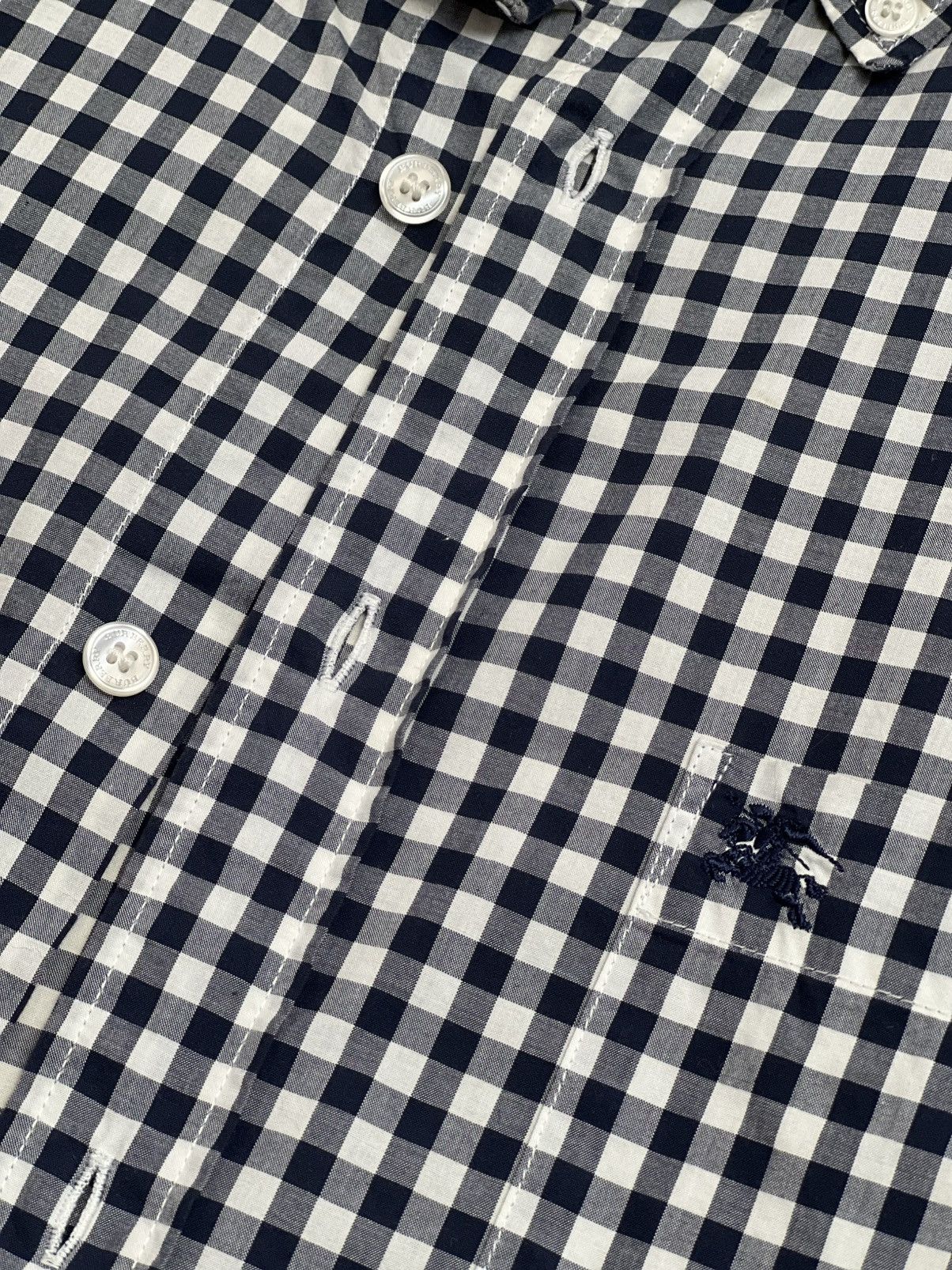 Burberry Burberry Shirt Plaid Button Up Oversize Size US XXL / EU 58 / 5 - 8 Thumbnail