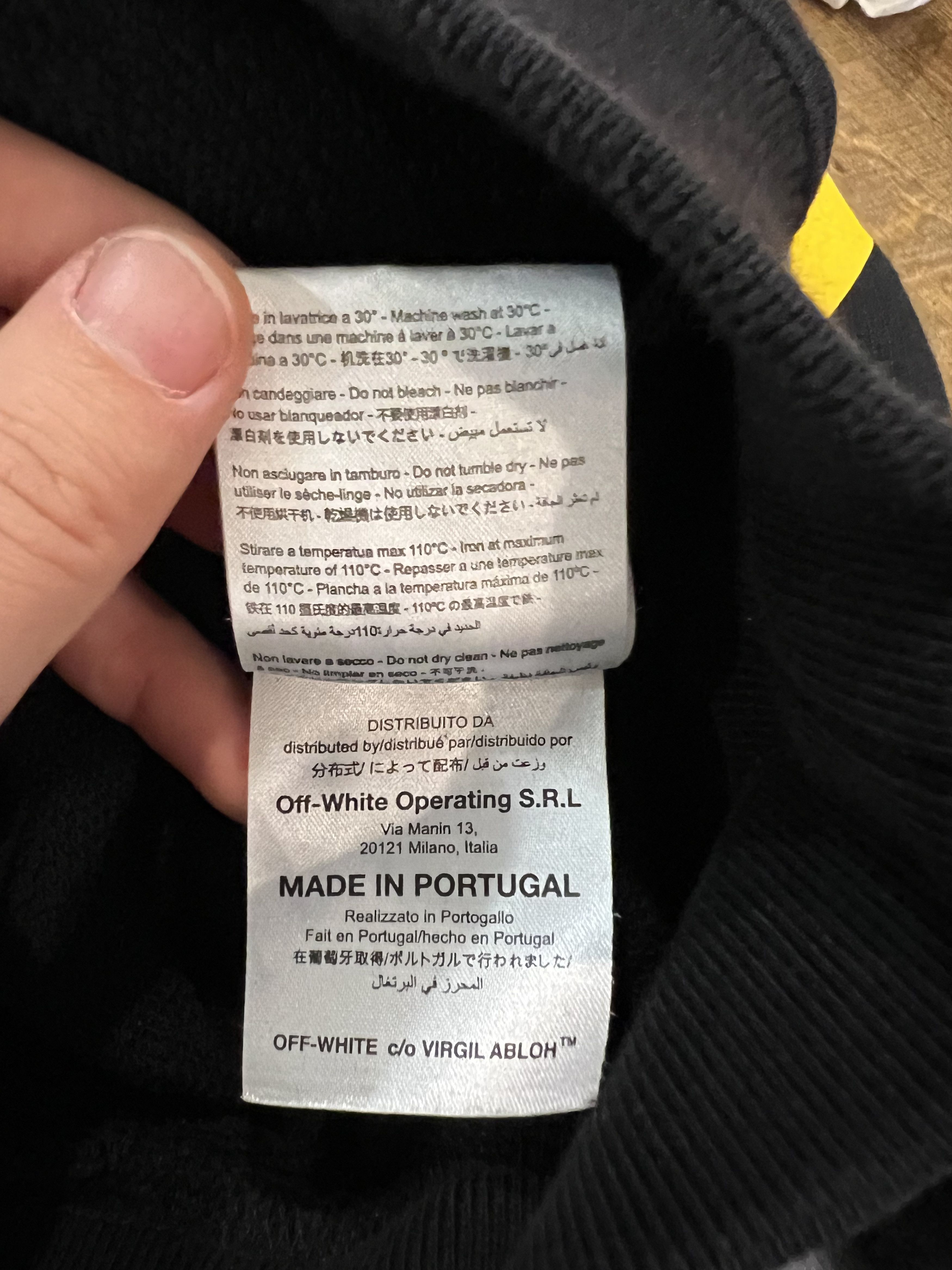 Off-White Caravaggio Sweatshirt Size US S / EU 44-46 / 1 - 6 Thumbnail