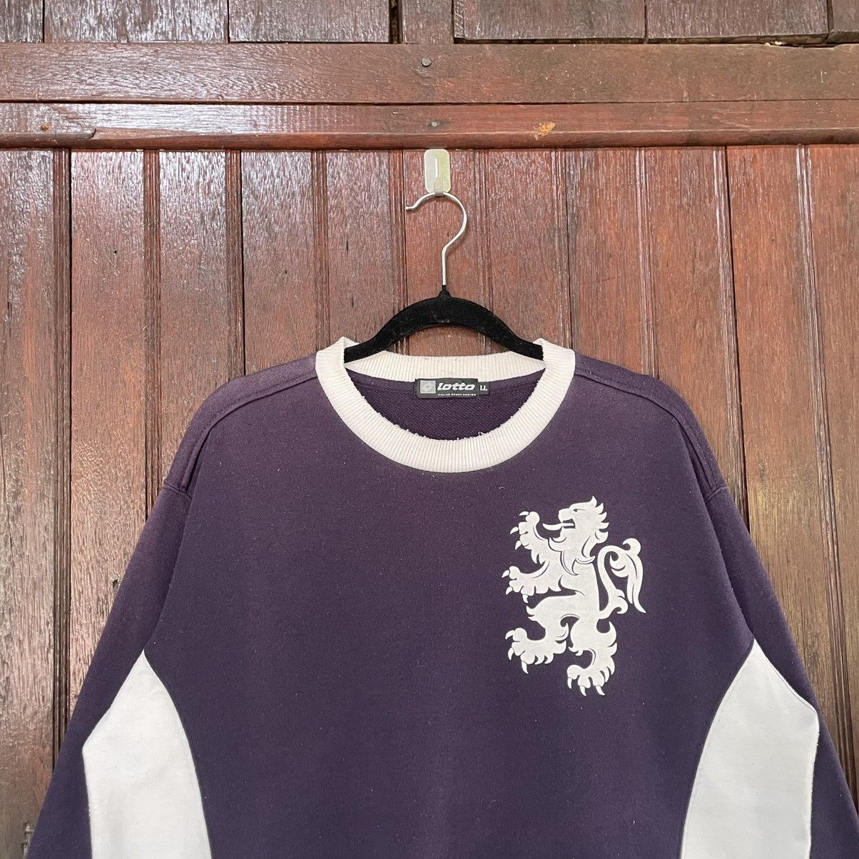 Lotto Sport 🔥Vintage 90s Lotto Sport Two Tone Holland Sweatshirts Size US M / EU 48-50 / 2 - 3 Thumbnail