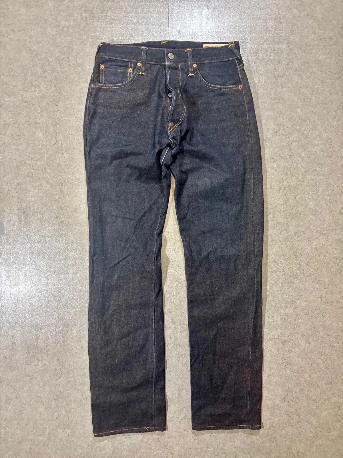 Japanese Brand Evisu jeans baggy daicock big seagull Size US 34 / EU 50 - 2 Thumbnail