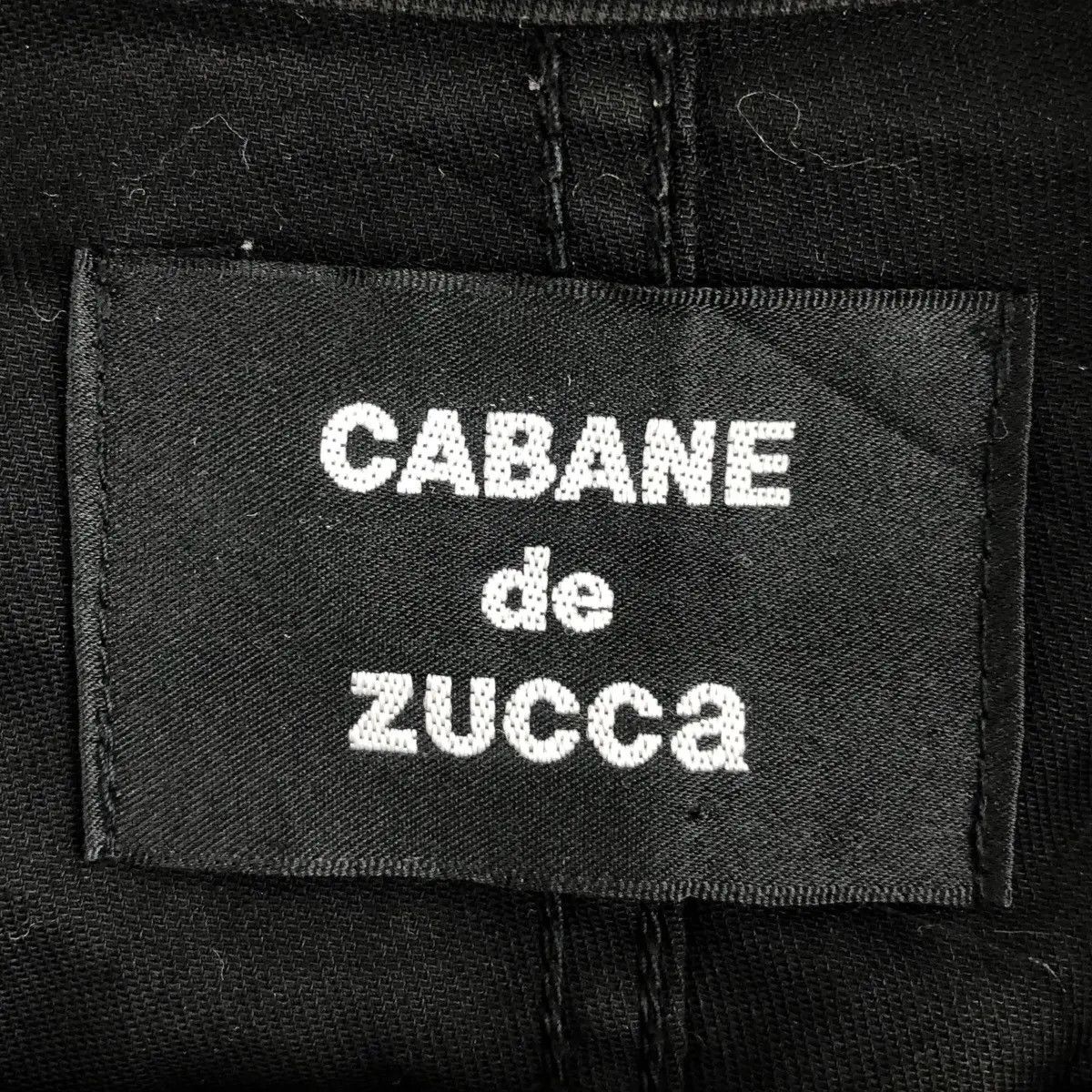 CABANE de ZUCCa Vtg CABANE DE ZUCCA Punk Rebel Denim Jeans Jacket Minimalist Size US S / EU 44-46 / 1 - 5 Thumbnail