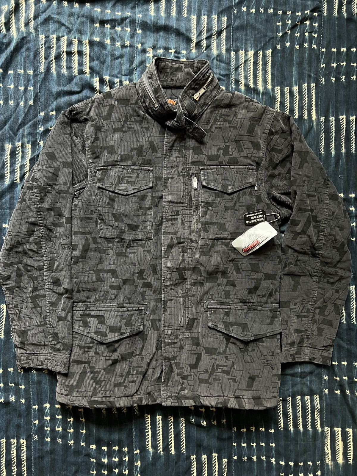Stussy Stussy Archive FW07 M65 Field Jacket – Corduroy Thermolite Size US L / EU 52-54 / 3 - 1 Thumbnail