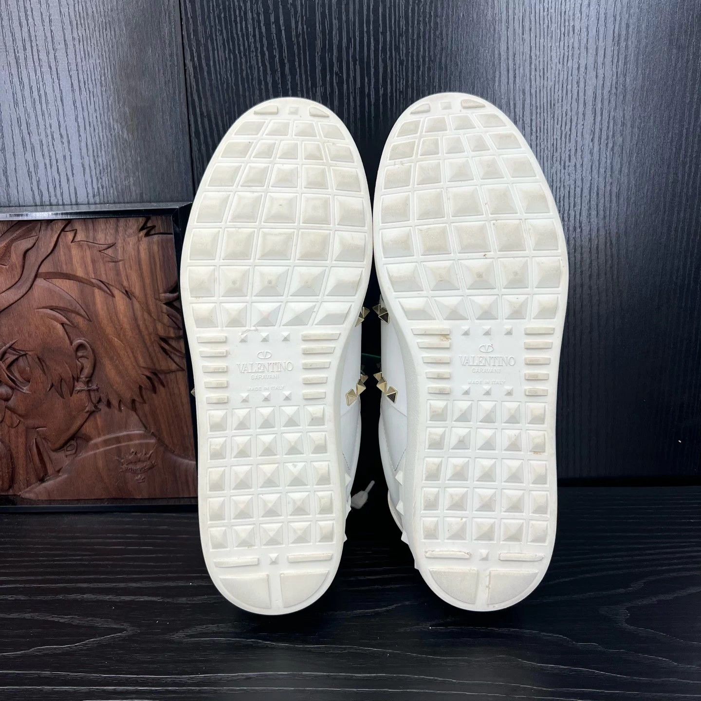 Valentino Valentino Rockstud White 41 Size US 8 / EU 41 - 5 Thumbnail