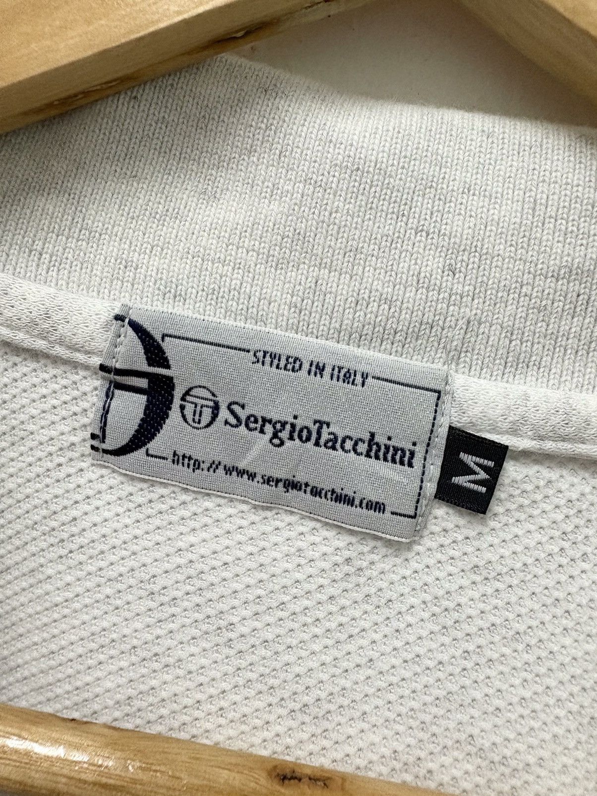 Sergio Tacchini Vintage 90's Sergio Tacchini Italy / Casual Golf Polo Shirt Size US M / EU 48-50 / 2 - 8 Thumbnail