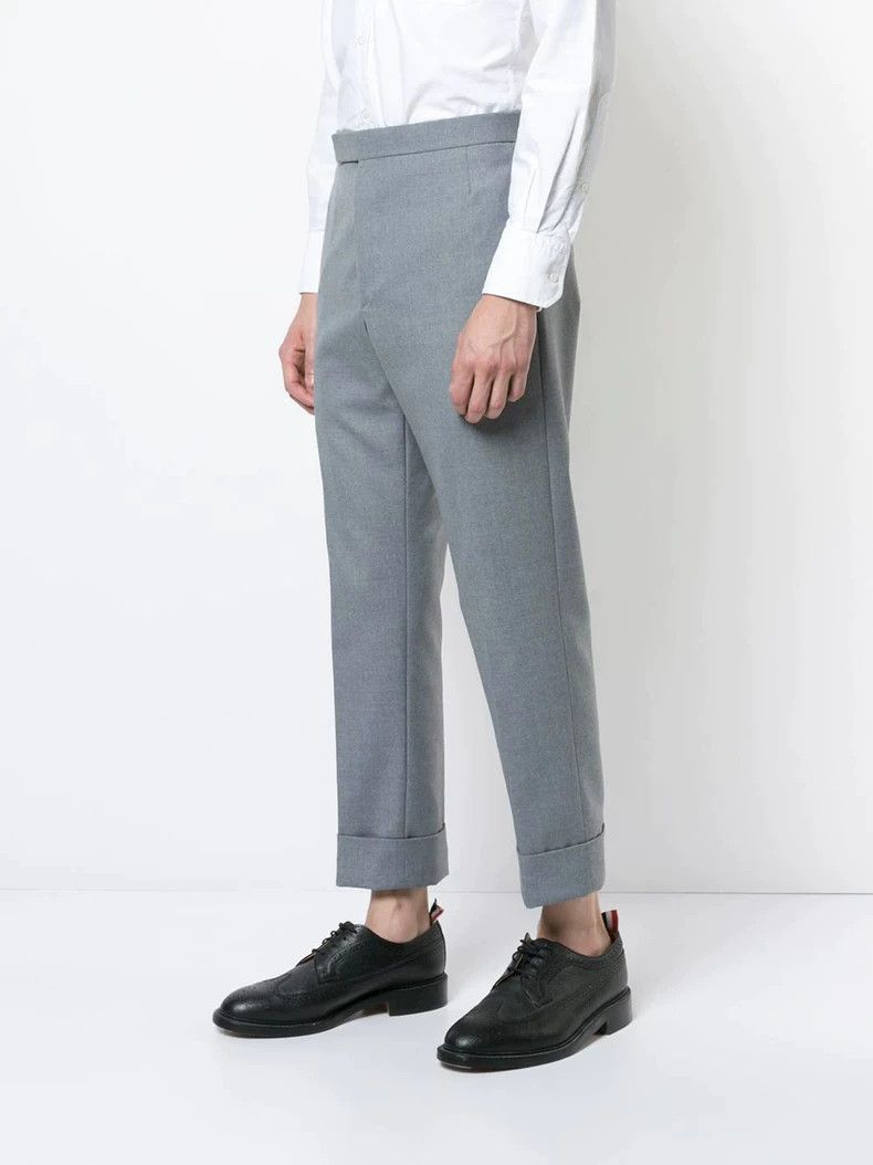 Thom Browne Thom Browne size2 Wool blended trousers Size 38L - 3 Thumbnail