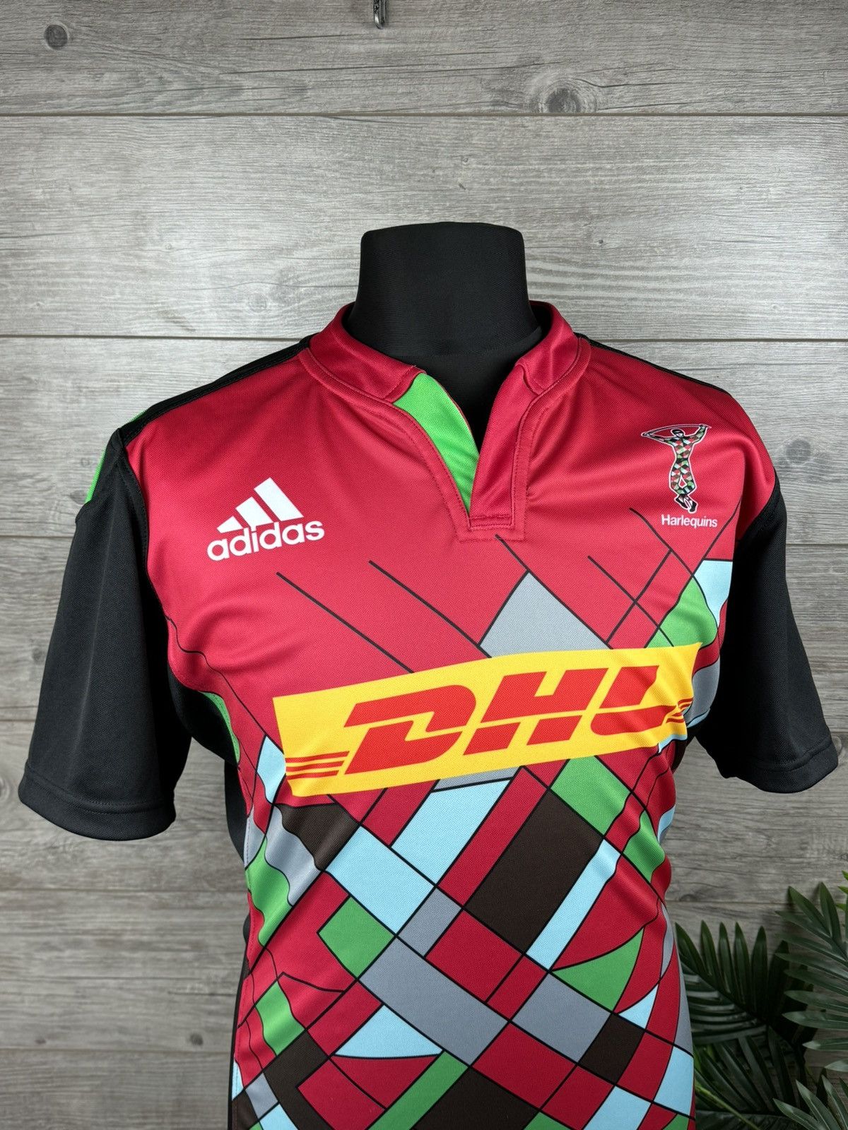 Adidas × Vintage Rugby Shirts 2014 Harlequins Adidas DHL Size XL Size US XL / EU 56 / 4 - 2 Thumbnail