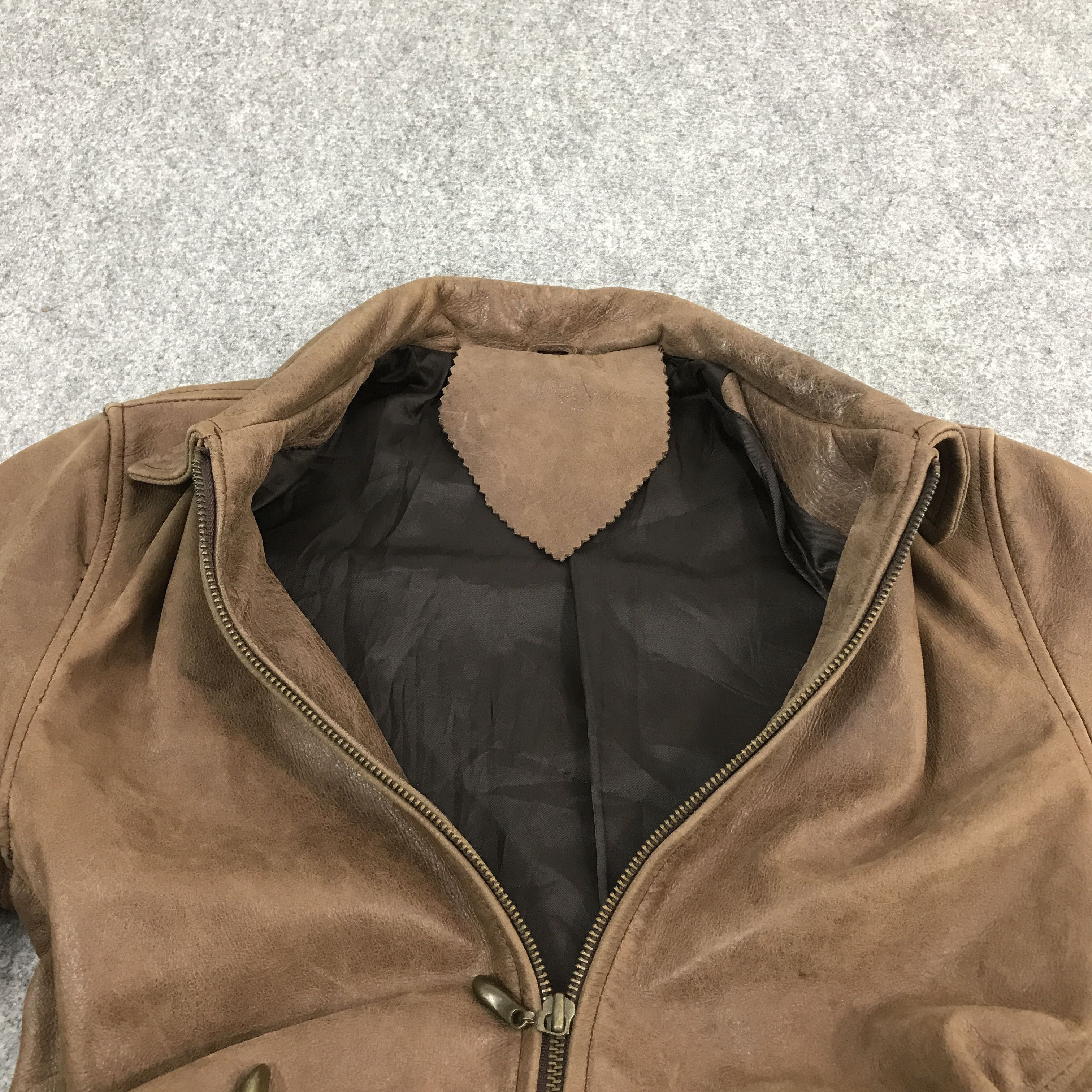 Japanese Brand LEATHER JACKET JAPANESE BRAND STYLE JACKET Size US S / EU 44-46 / 1 - 7 Thumbnail