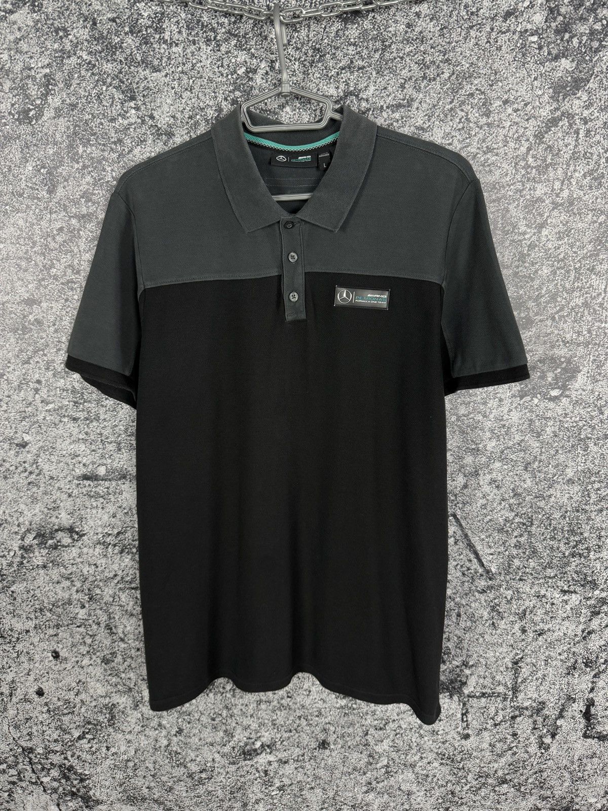Mercedes-Benz Mercedes Benz AMG Petronas Formula 1 Team Racing Polo Shirt Size US L / EU 52-54 / 3 - 1 Thumbnail