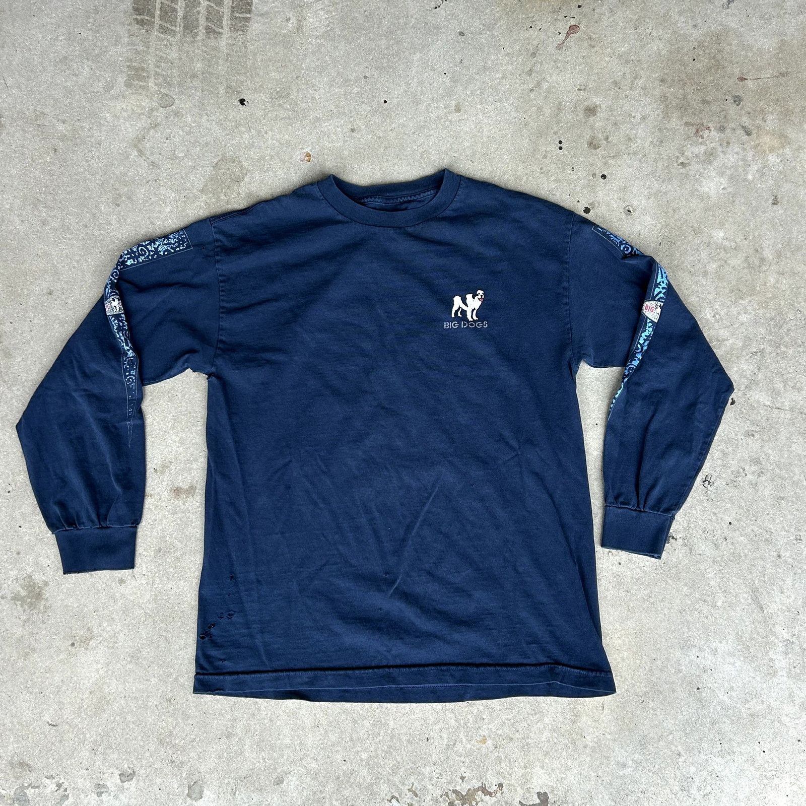 Vintage Y2K Big Dogs Long Sleeve T-Shirt Kids or Femme. Distressed Size US XS / EU 42 / 0 - 3 Thumbnail