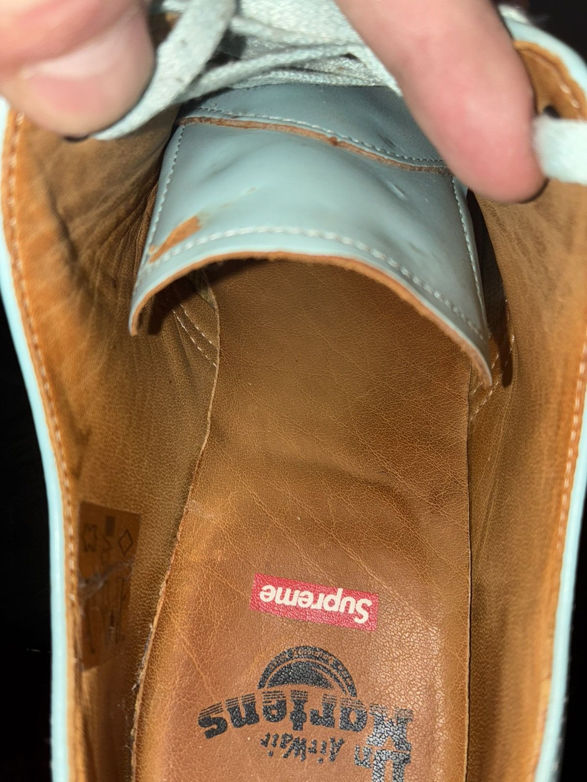 Dr. Martens × Supreme Doc Marten x Supreme Smith Powder Blue 1461 derby low boot Size US 9 / EU 42 - 11 Thumbnail