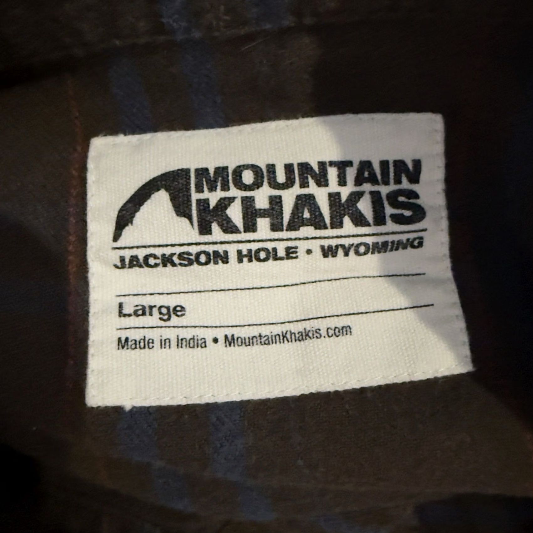 Mountain Khakis Mountain Khakis Brown Long Sleeve Button-Down Shirt Mens Size L Size US L / EU 52-54 / 3 - 4 Thumbnail