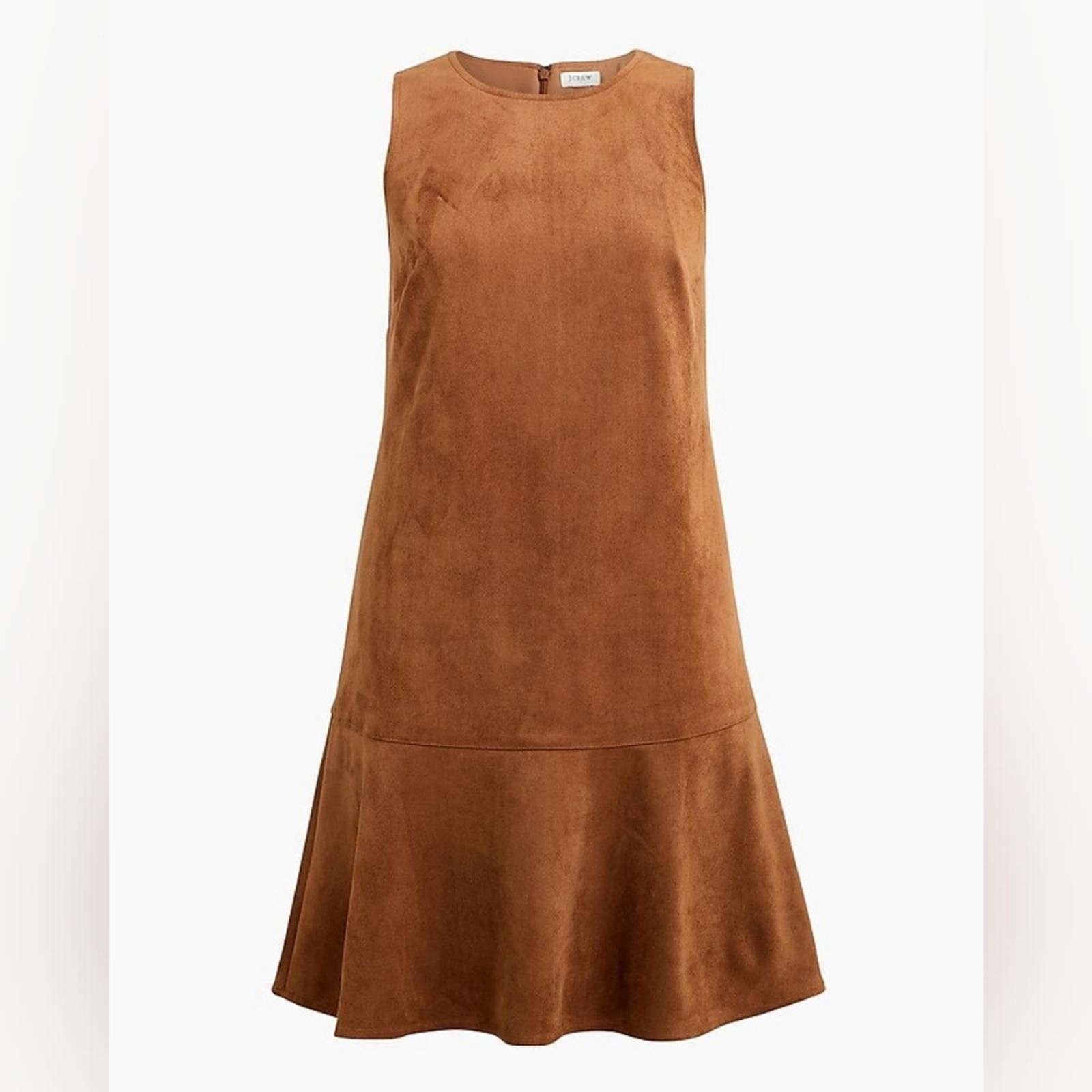 J Crew Faux-Suede Drop-Waist Mini Dress - www.rajagirimanappuram.com