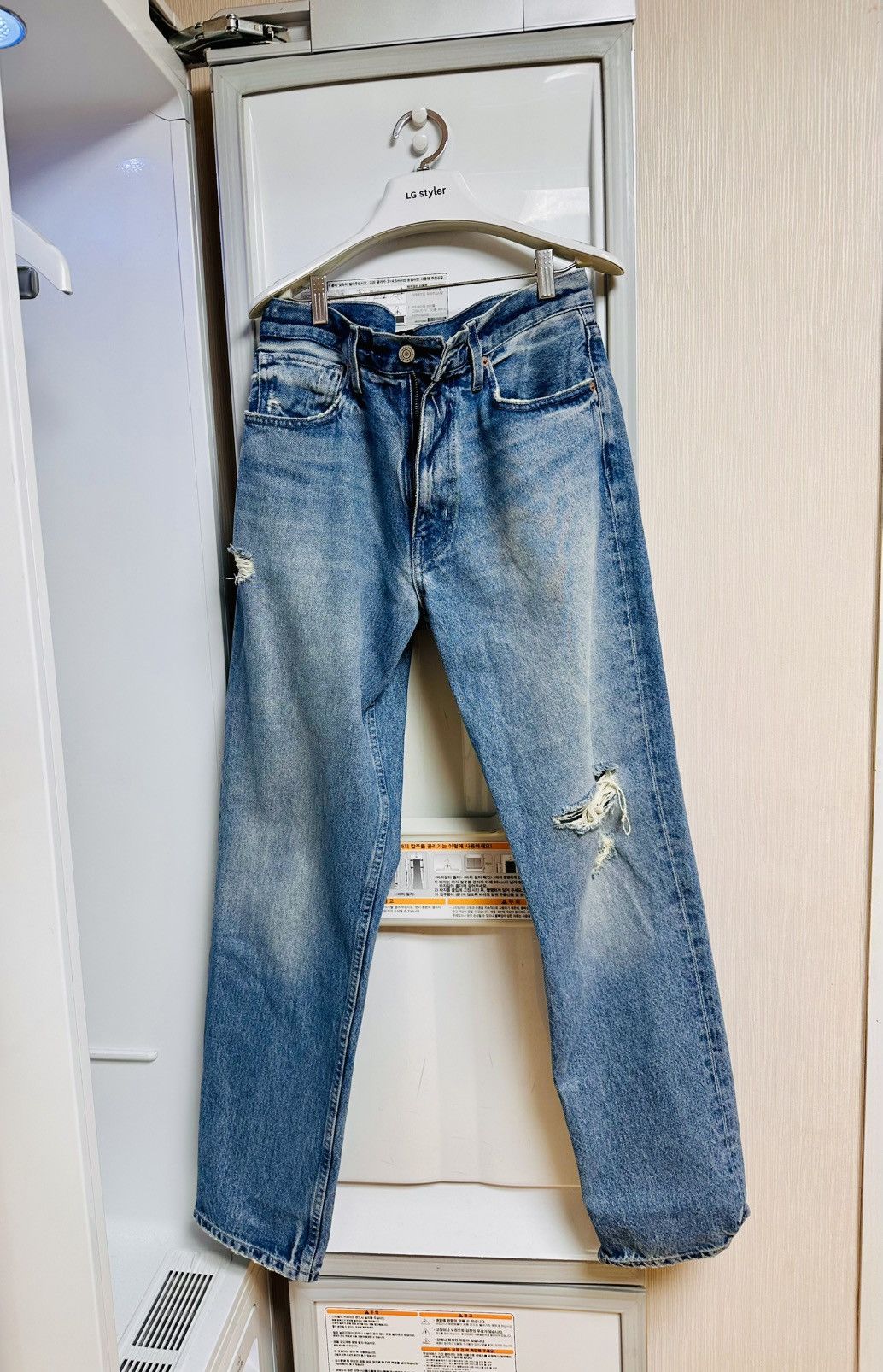 Balenciaga × Gap × Yeezy Yeezy gap balenciaga denim pants Size US 32 / EU 48 - 1 Thumbnail