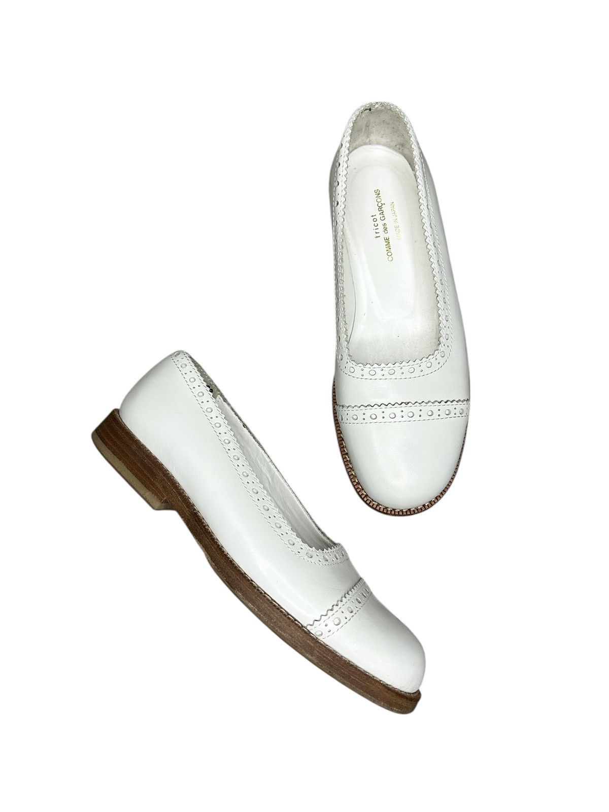 Comme des Garcons 90s Brogue Loafers Size US 6 / IT 36 - 1 Thumbnail