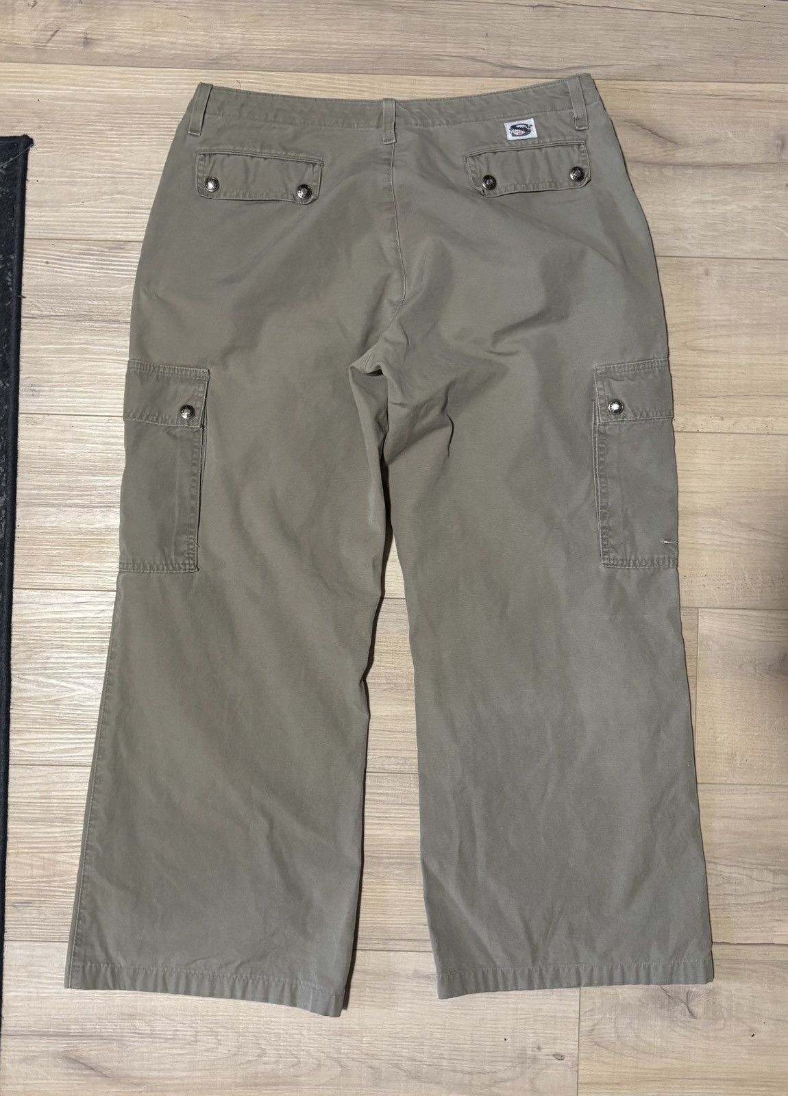 Vintage Vintage Silver Jeans Baggy/Wide Khaki Cargo Pants Size US 32 / EU 48 - 2 Thumbnail