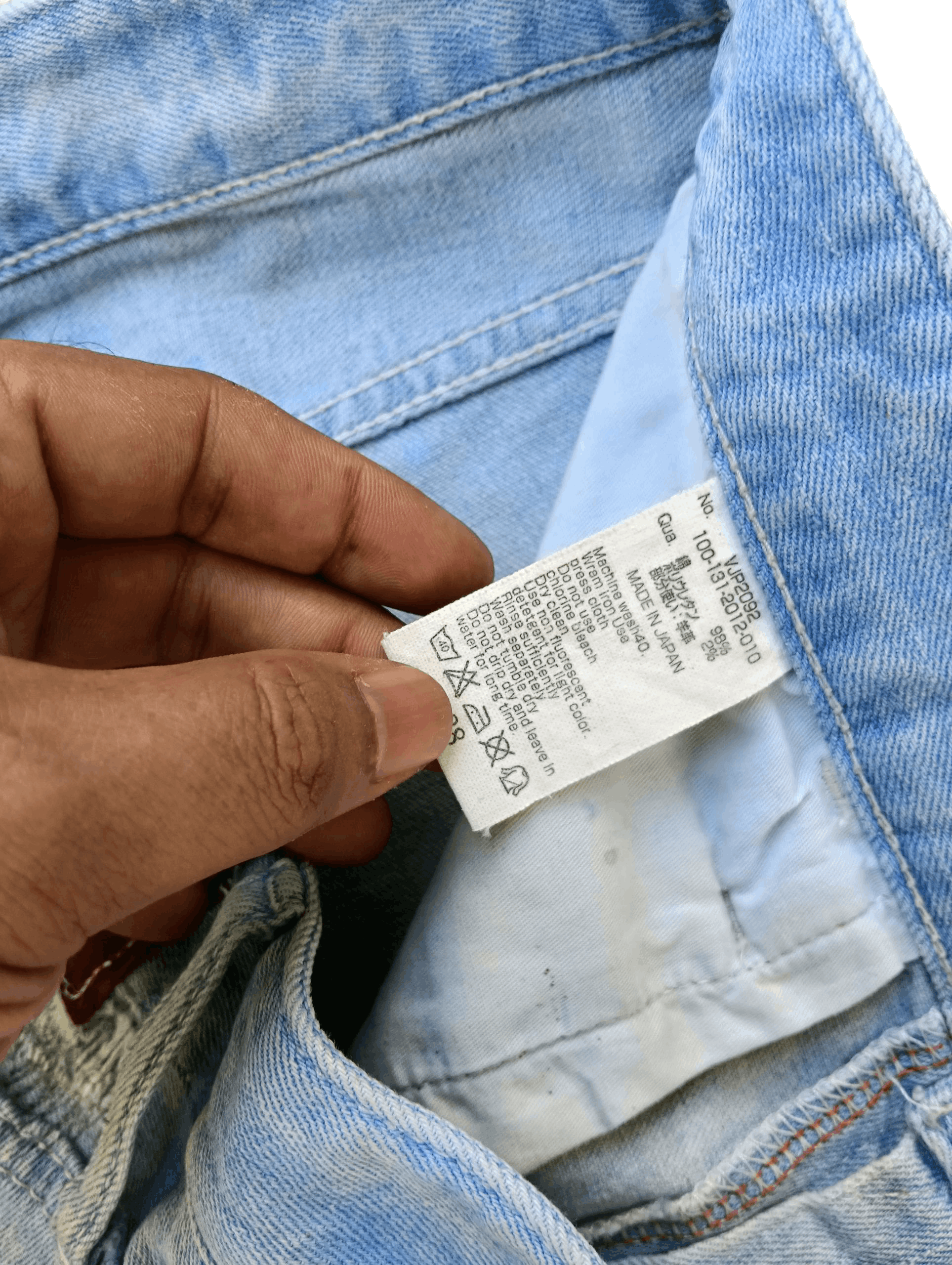Vanquish Skinny Japanese Brand Vanquish Whiskers Faded Jeans E249 Size US 30 / EU 46 - 13 Thumbnail