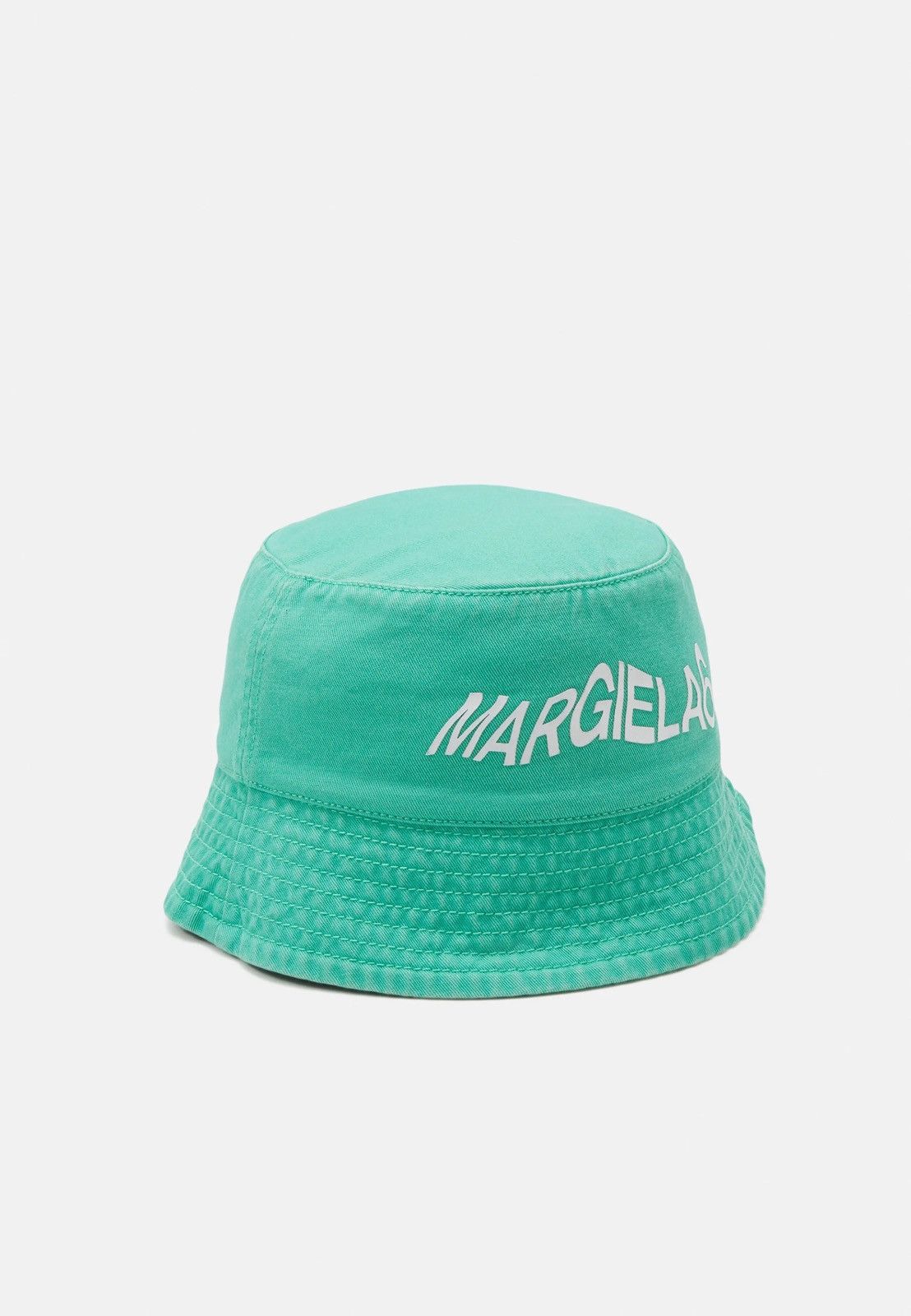 Maison Margiela !DS! SS23 Maison Margiela "Margiela" Logo Green Panama Size ONE SIZE - 6 Thumbnail