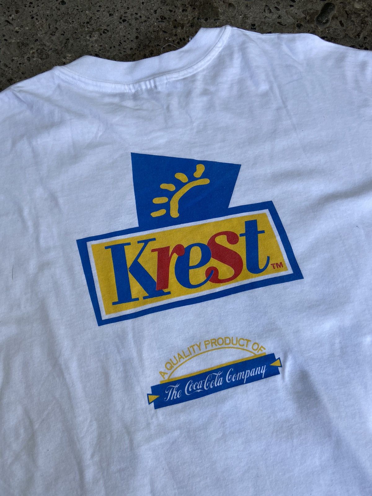 Vintage Vintage krest drink t shirt Size US XL / EU 56 / 4 - 2 Thumbnail