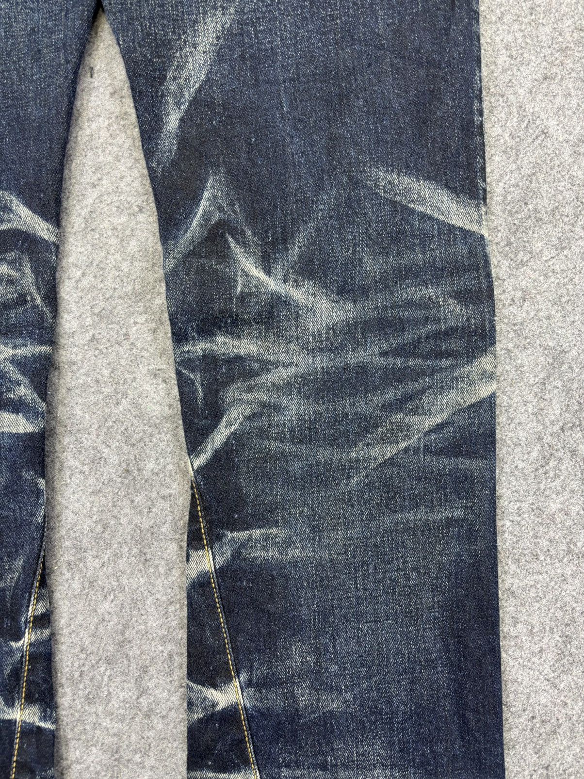 Tornado Mart 💥Flare💥Rare Tornado Mart Insane Claw Mark Fades Denim K14 Size US 33 - 9 Thumbnail