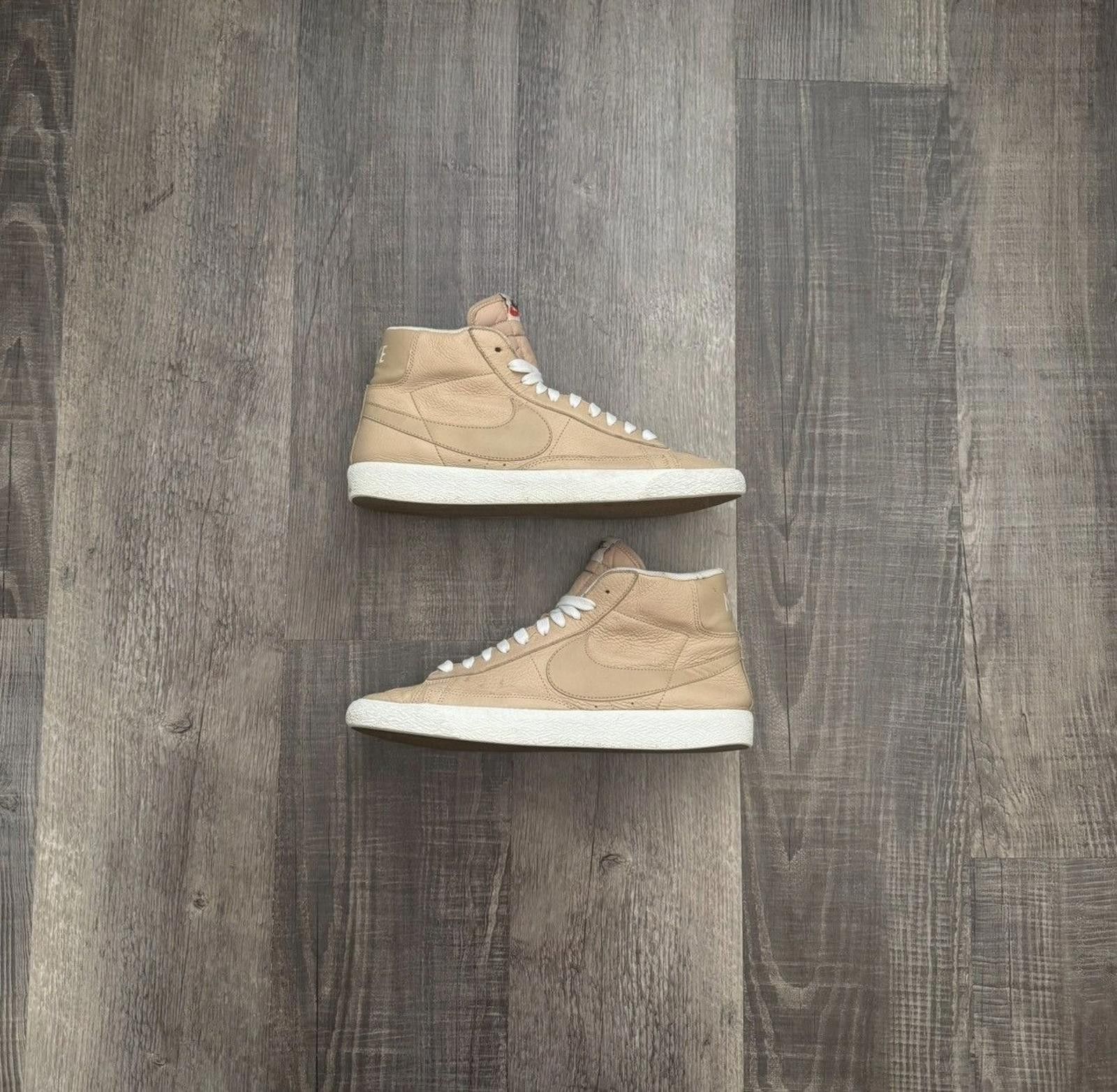 Nike NIKE • Blazer Mid Premium "Linen/Summit" (11M) Size US 11 / EU 44 - 1 Thumbnail